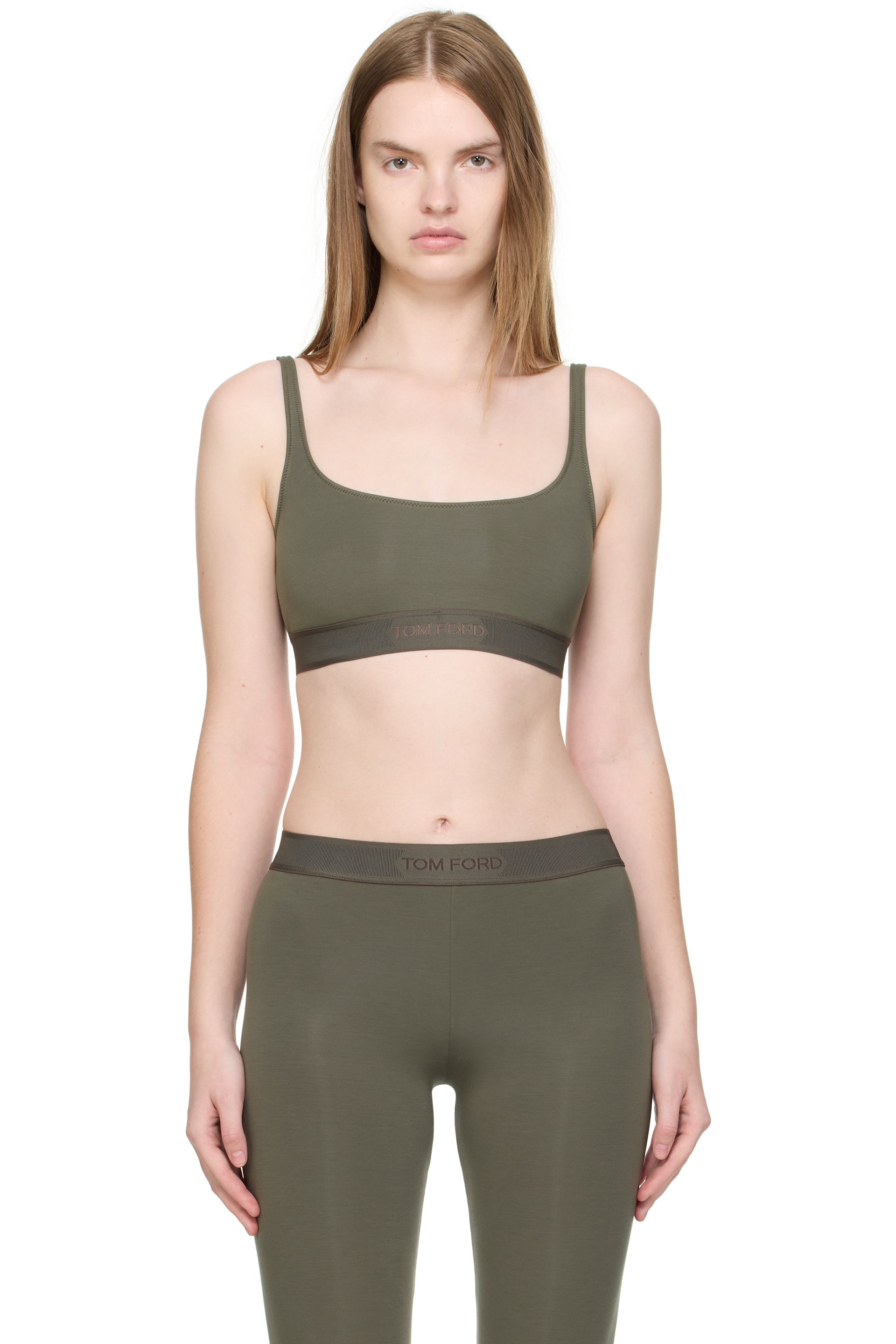TOM FORD - Soutien-gorge léger vert