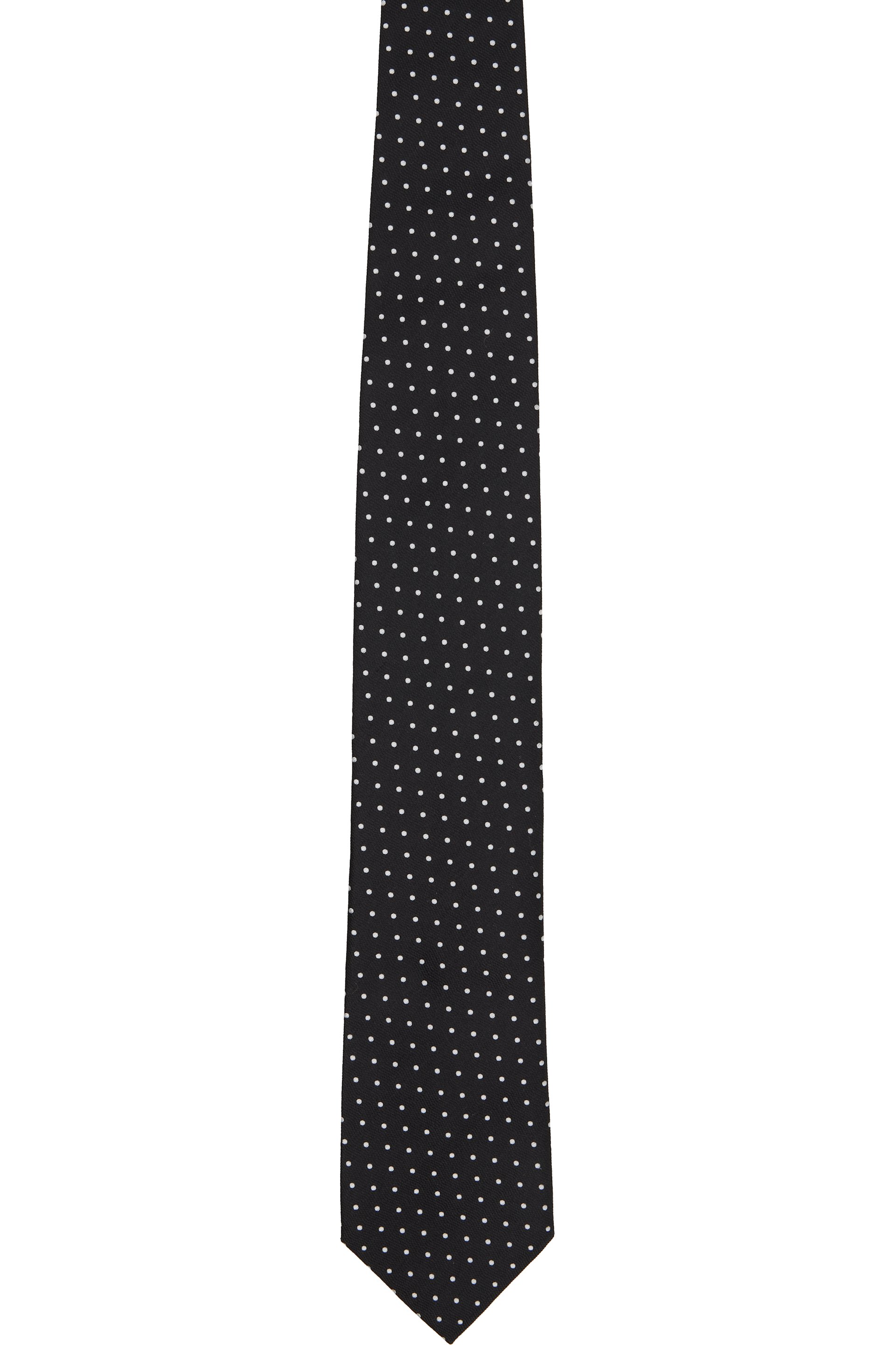 TOM FORD - Black Micro Dot Weave Tie