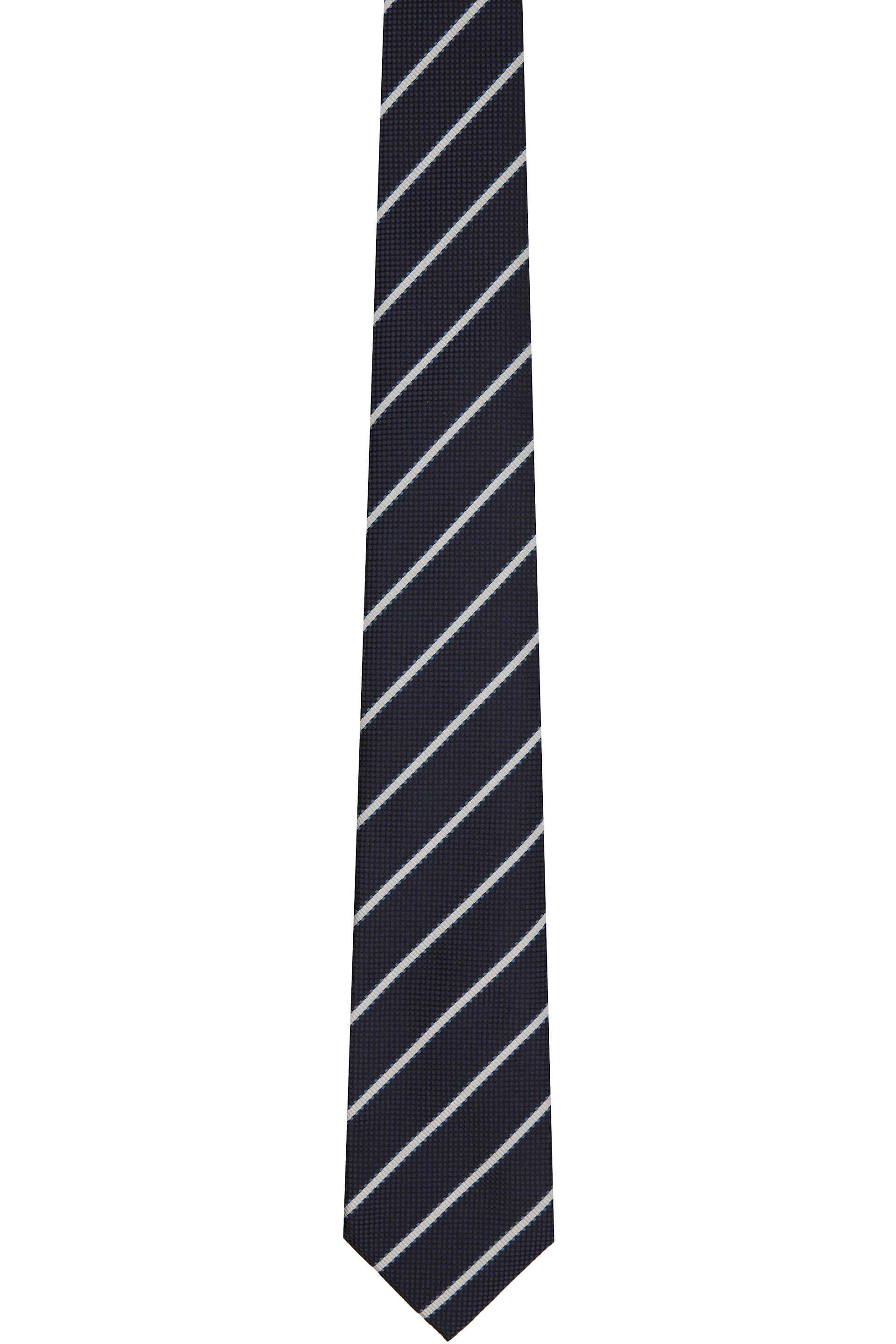 TOM FORD - Navy Alternate Weave Regimental Tie