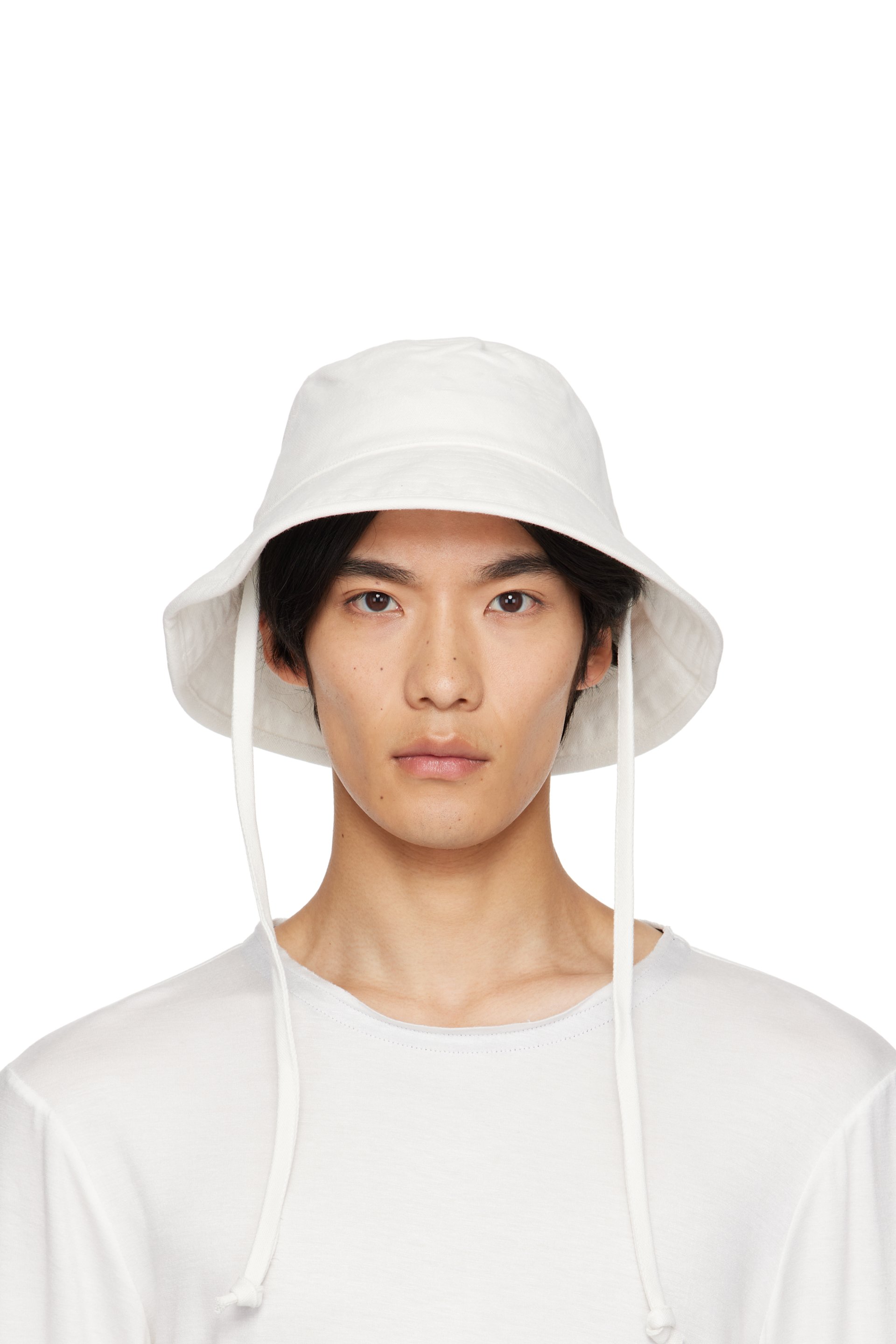Baina - White Bateman Sun Hat