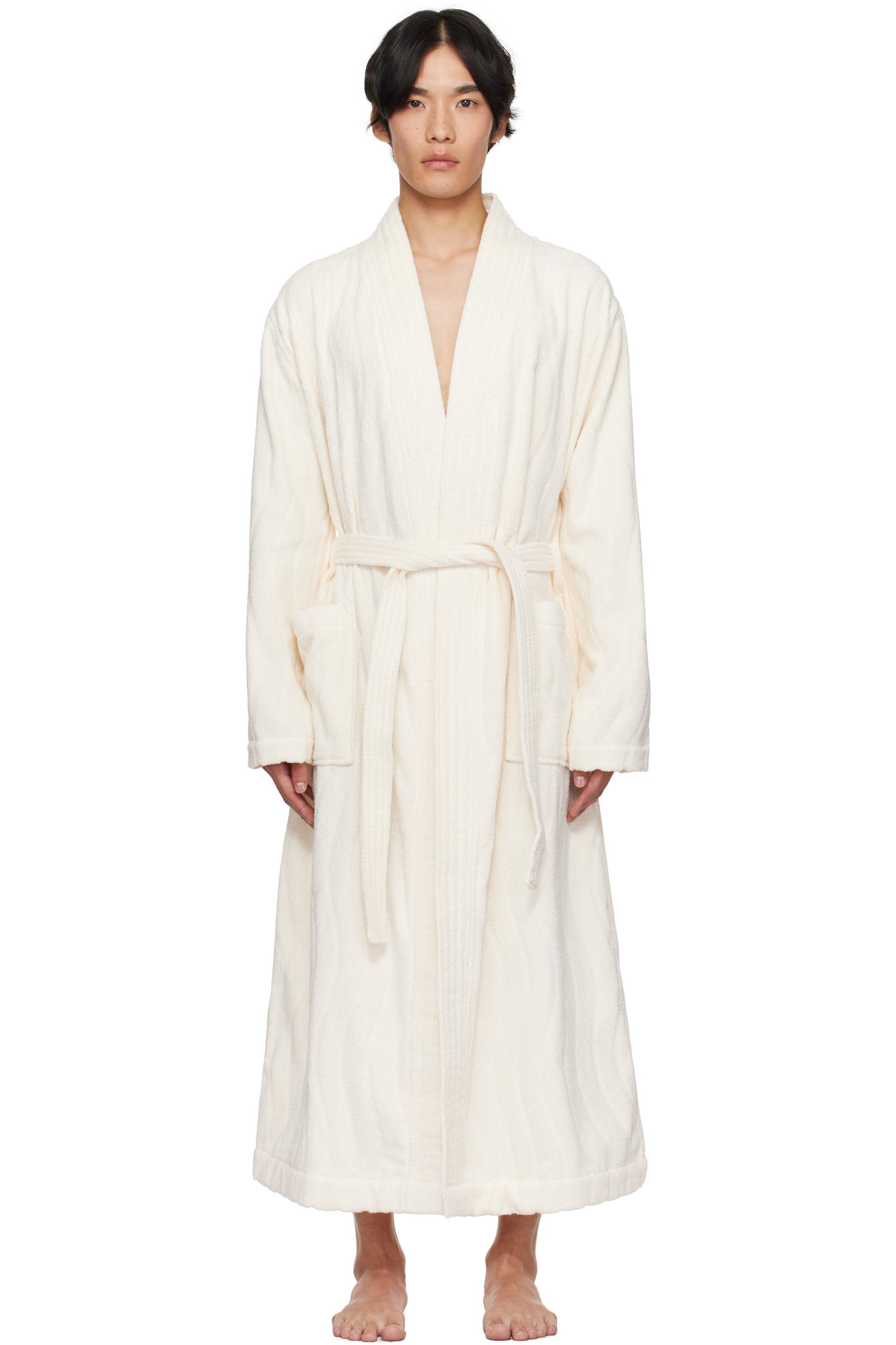 Baina - Off-White Sulis Bathrobe
