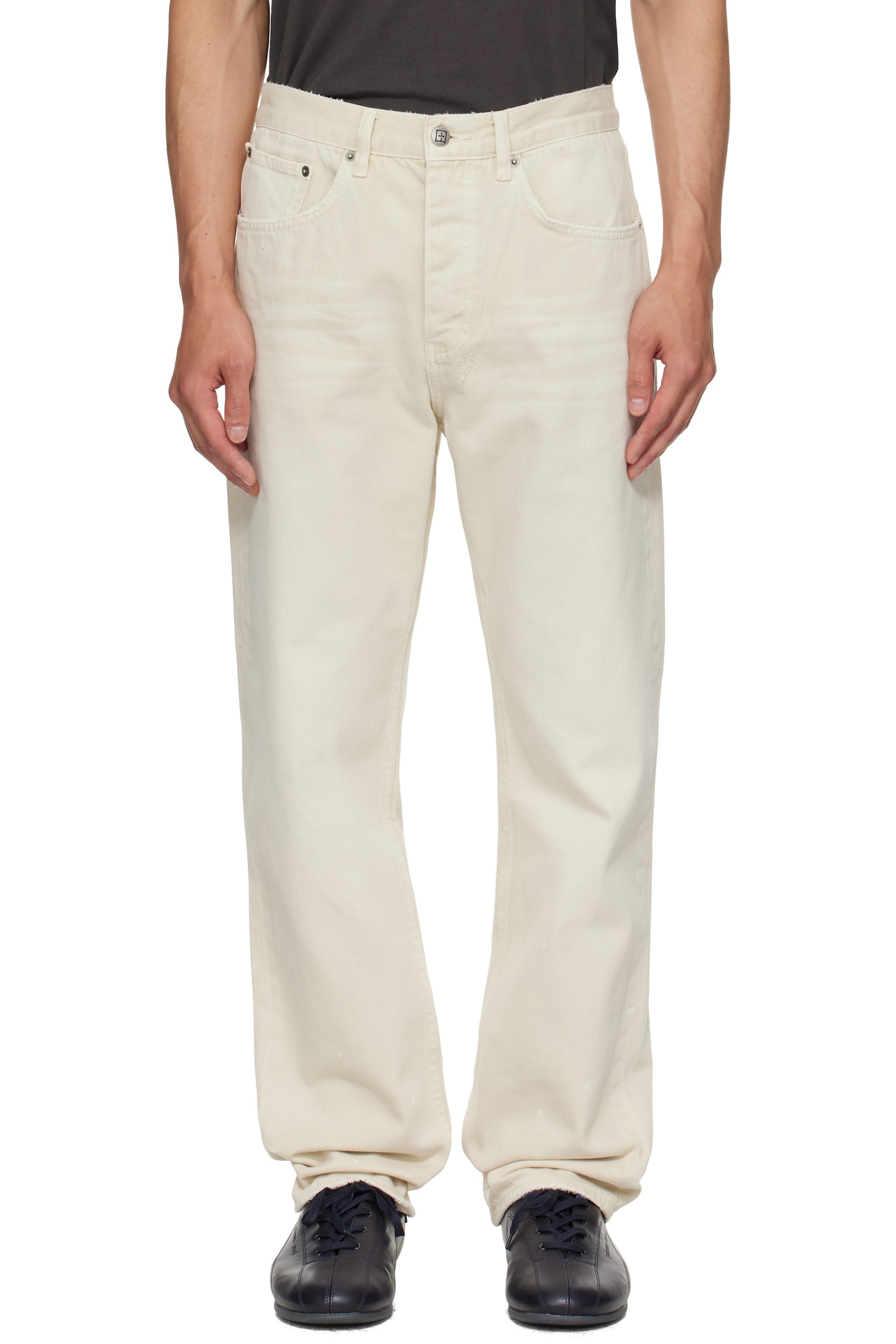 Ksubi - Off-White Anti K Ivory Jeans