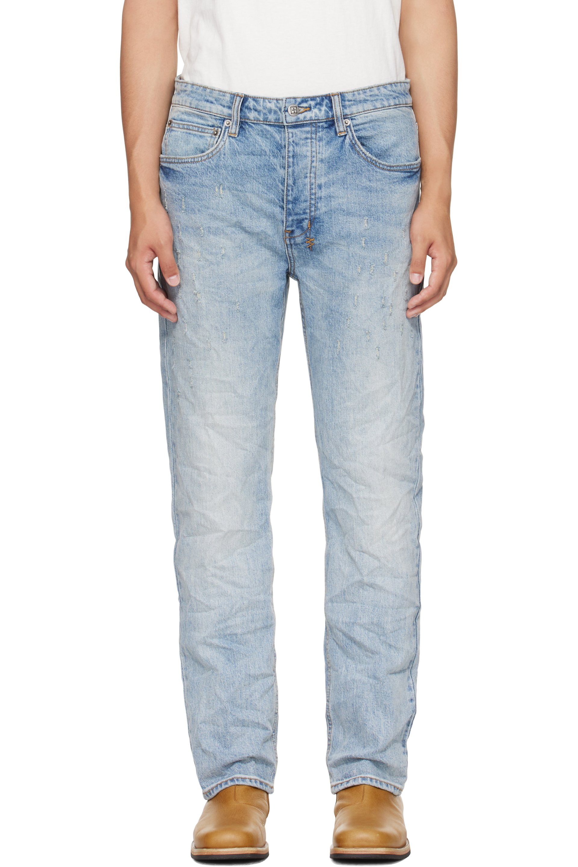 Ksubi - Blue Hazlow Manhattan Jeans
