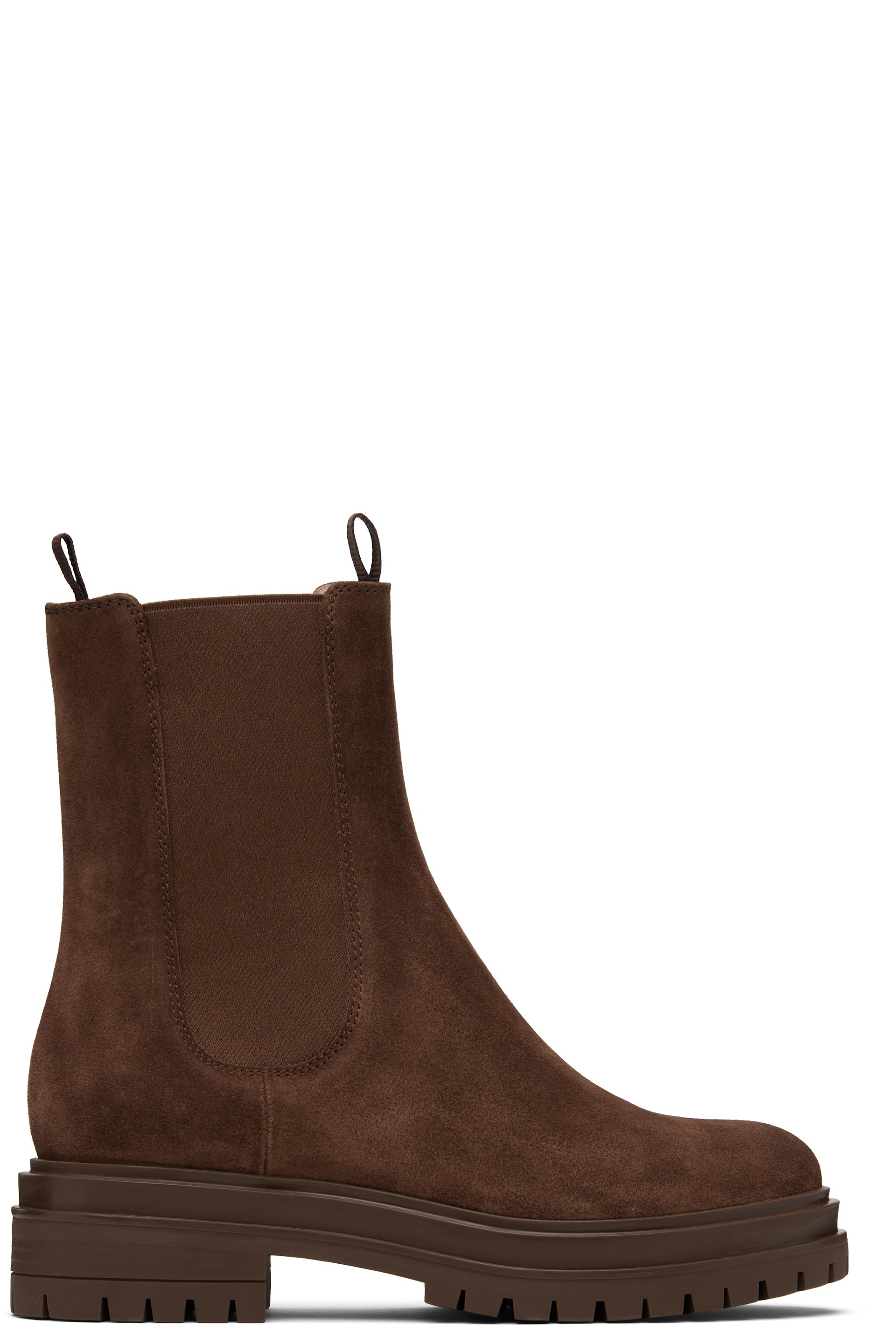 Gianvito Rossi - Bottes chelsea Chester brunes