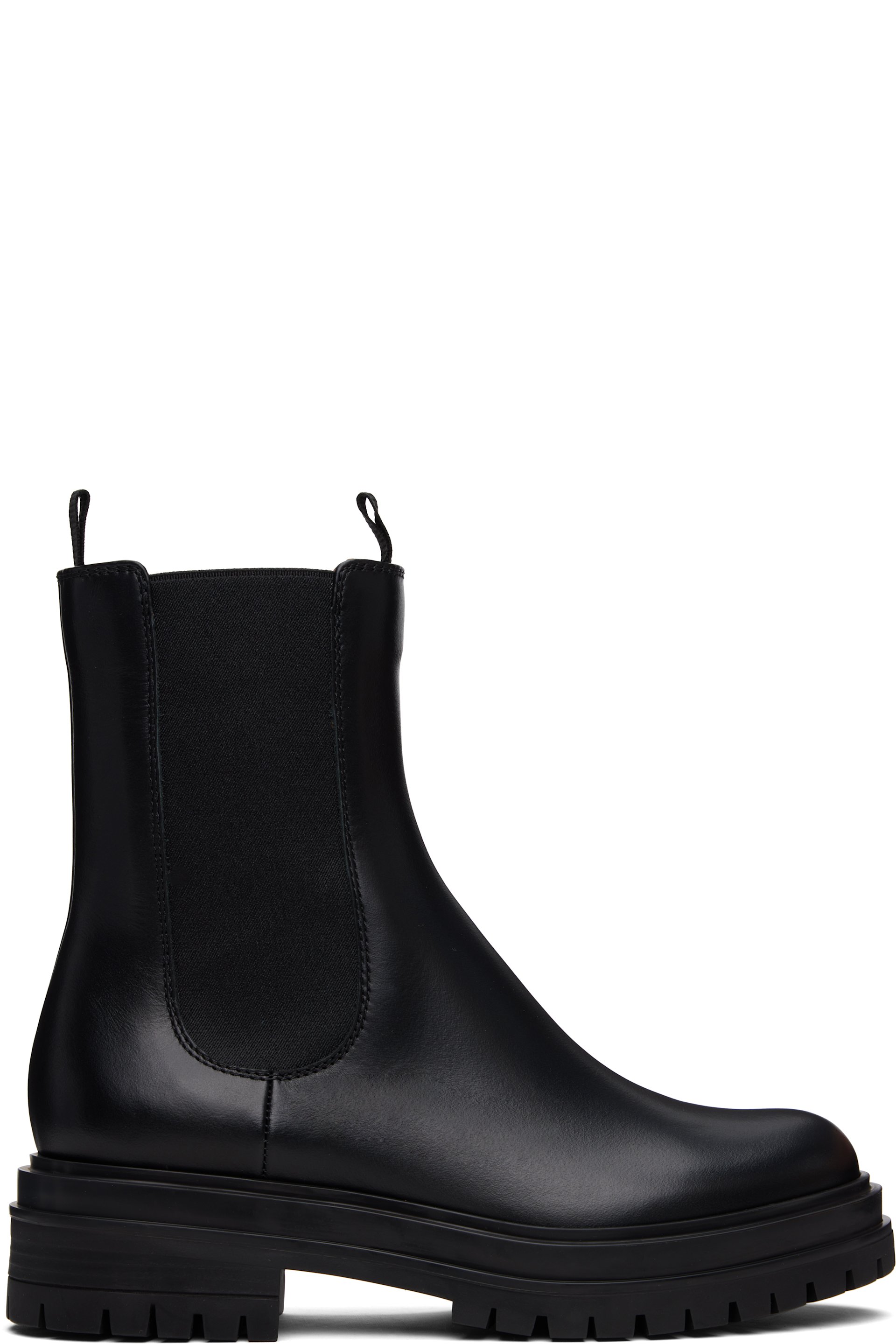 Gianvito Rossi - Bottes chelsea Chester noires