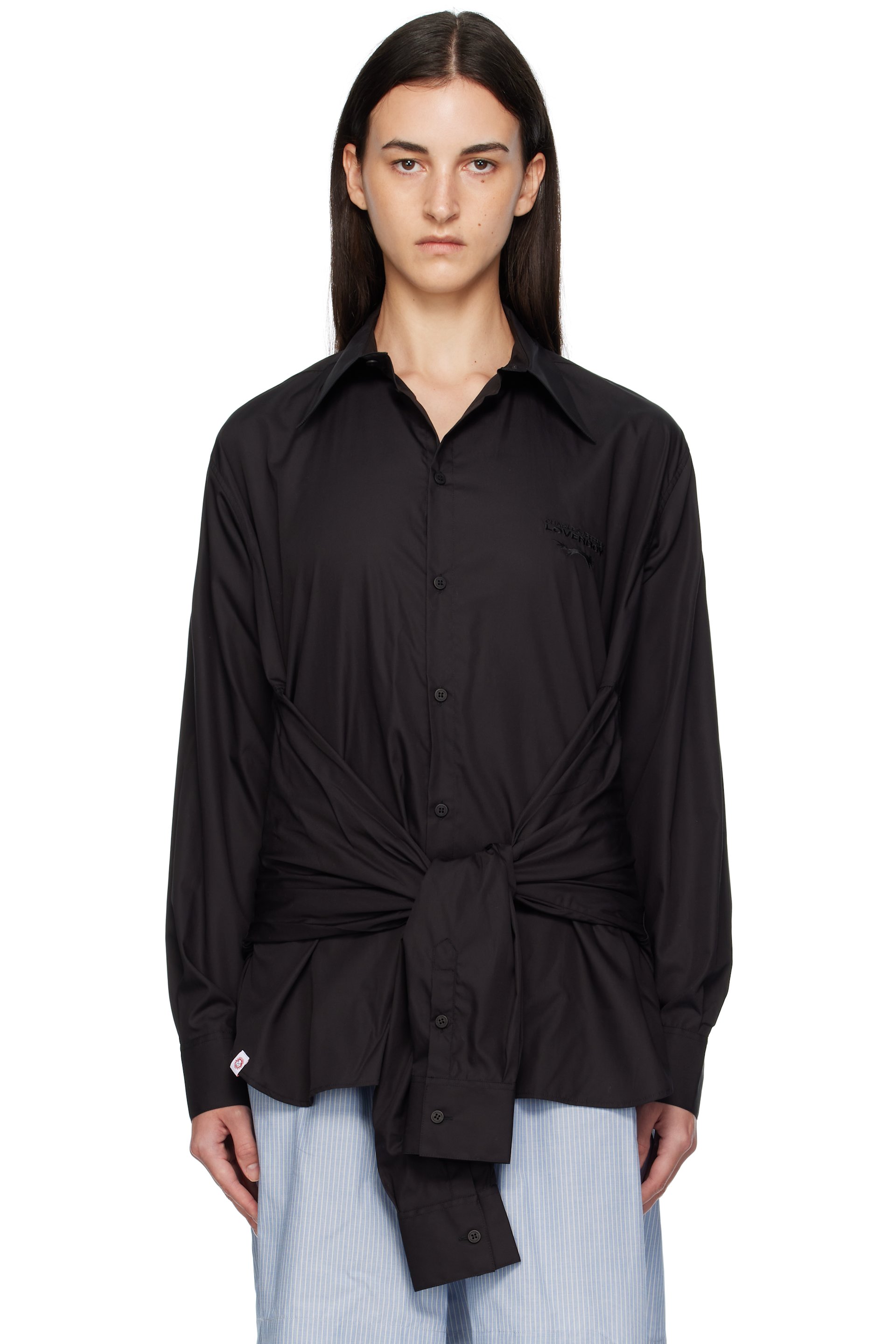 Charles Jeffrey LOVERBOY - Chemise Hug noire