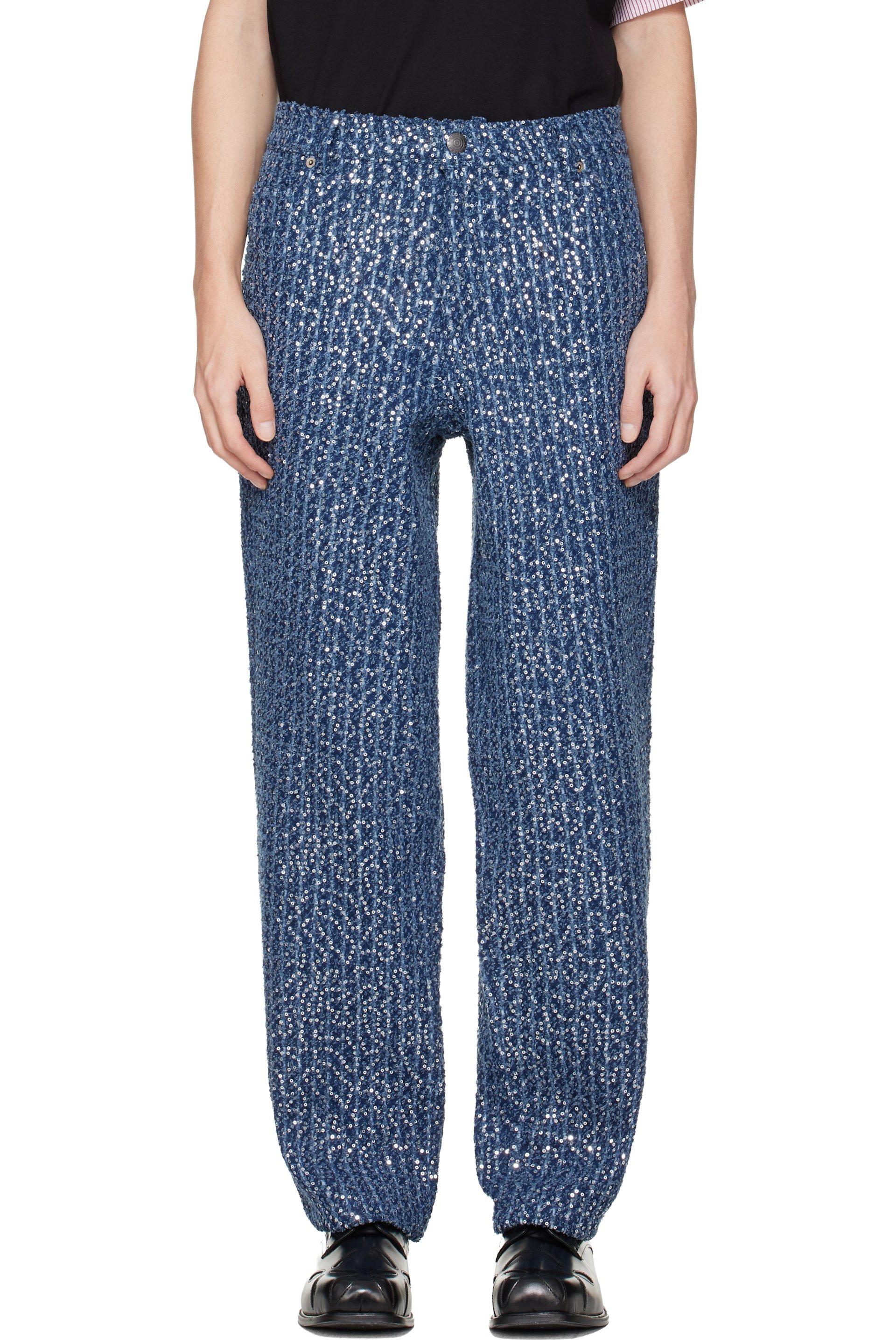 Charles Jeffrey LOVERBOY - Blue Art Jeans