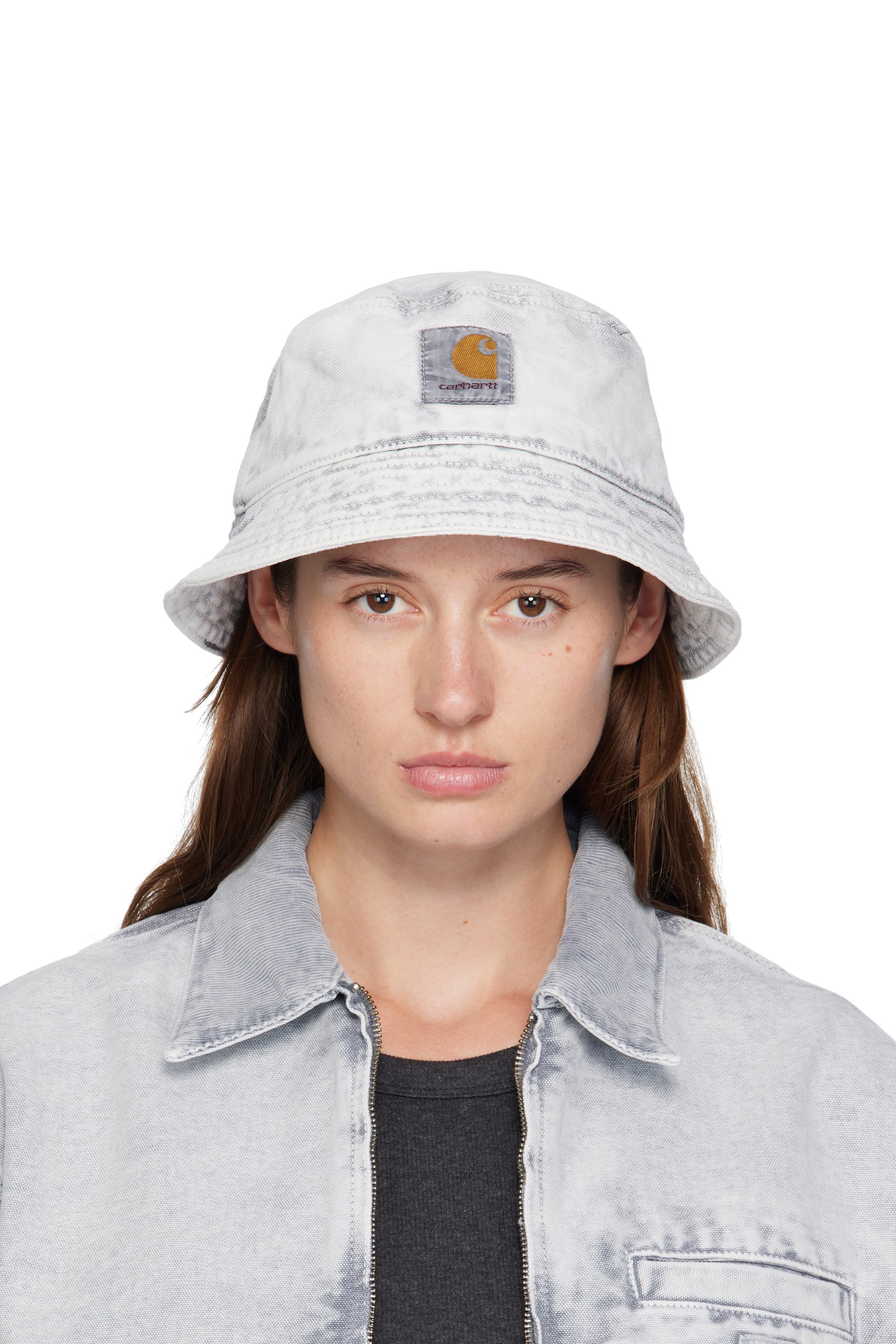 Carhartt Work In Progress - Chapeau bob Bane gris