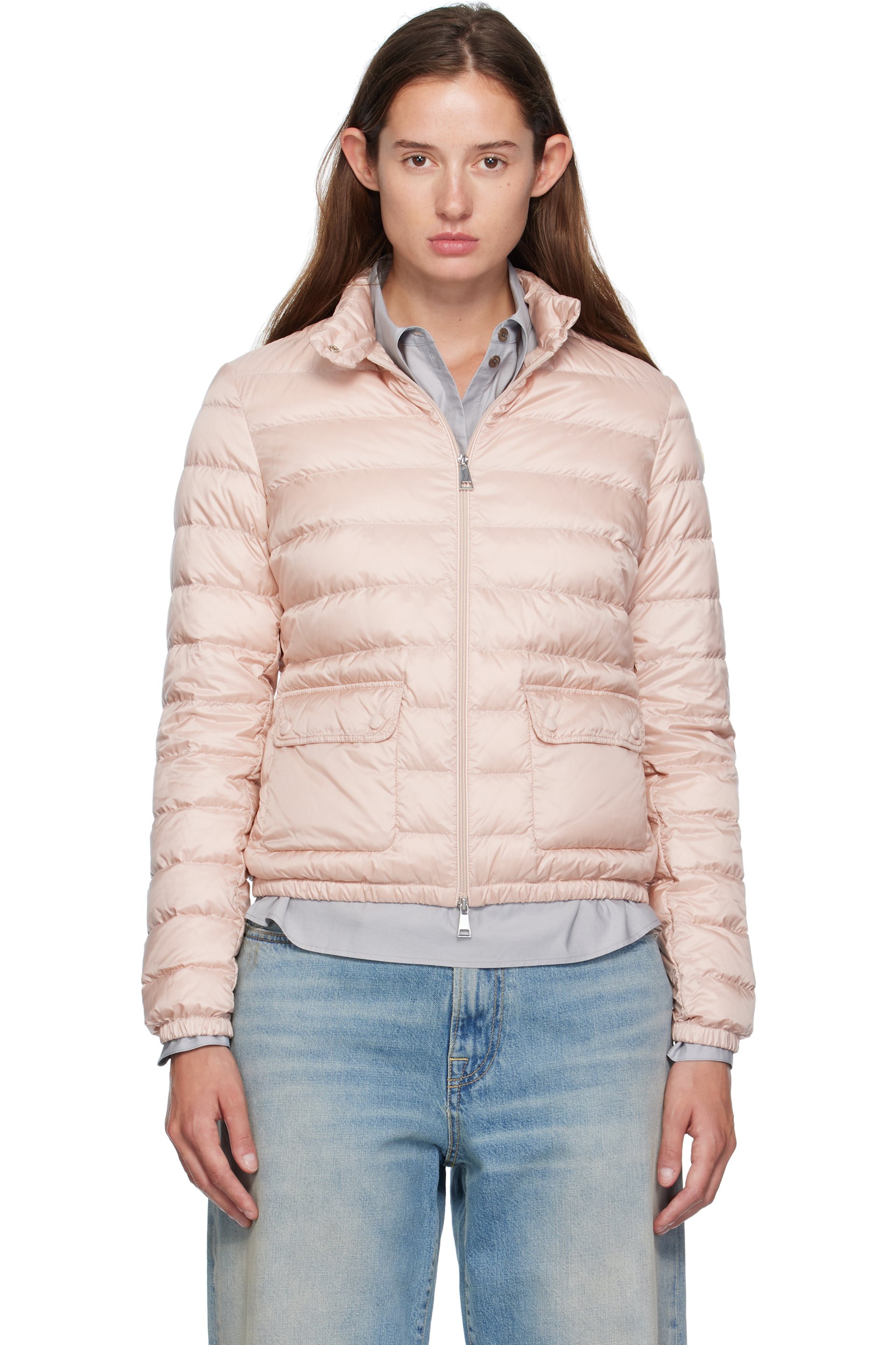 Moncler - Pink Lans Down Jacket