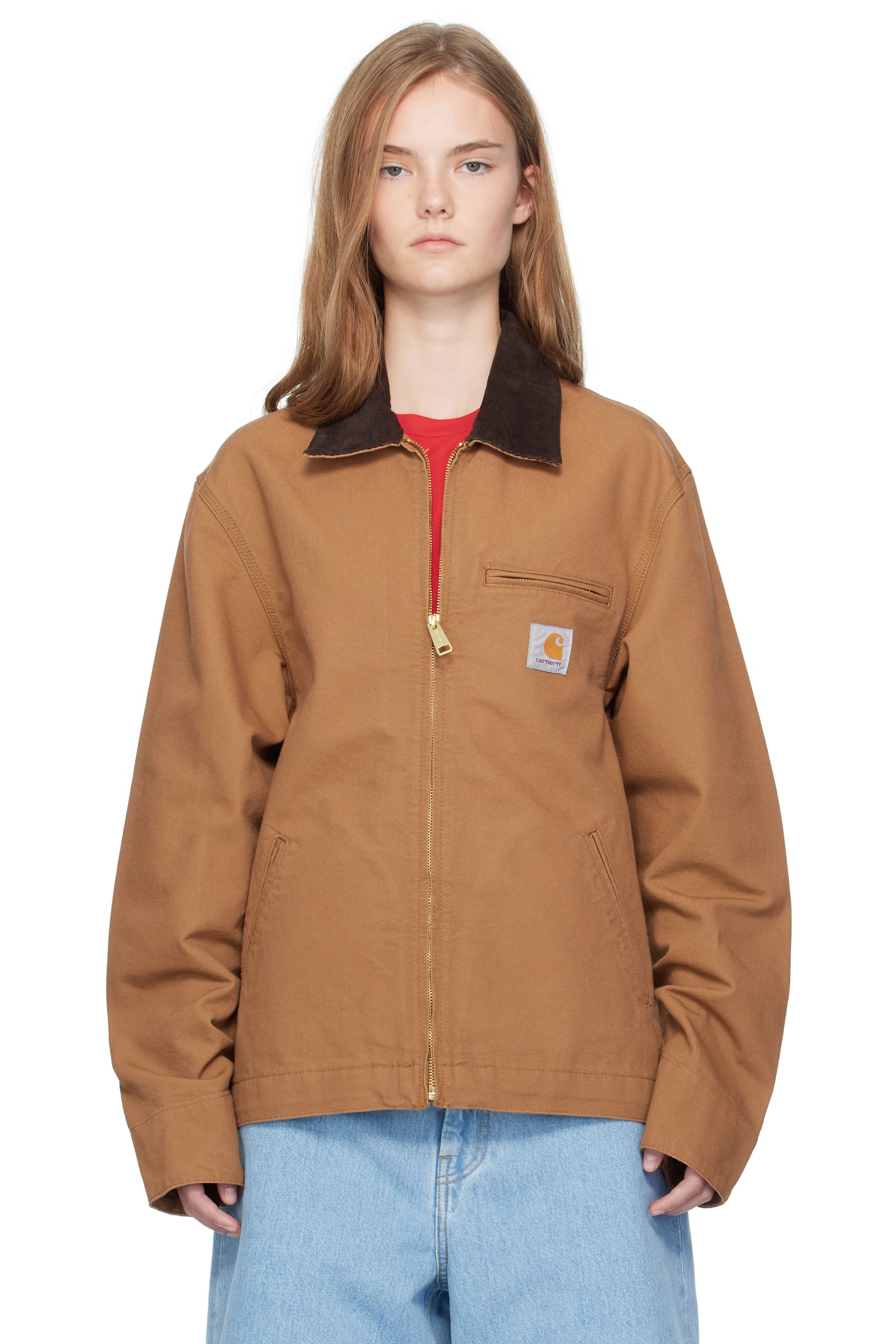 Carhartt Work In Progress - Blouson Detroit brun