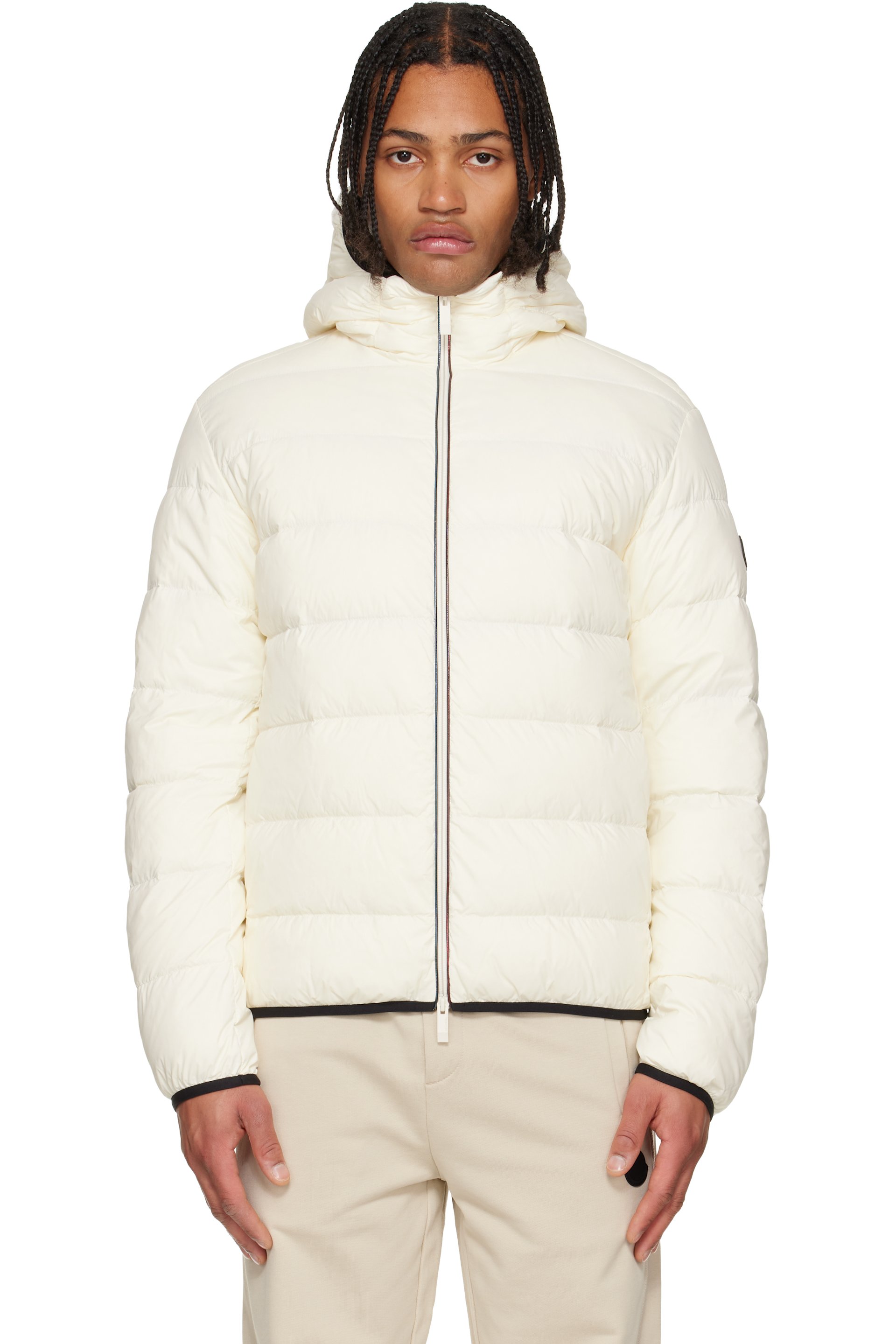 Moncler - Off-White Erdon Short Down Jacket
