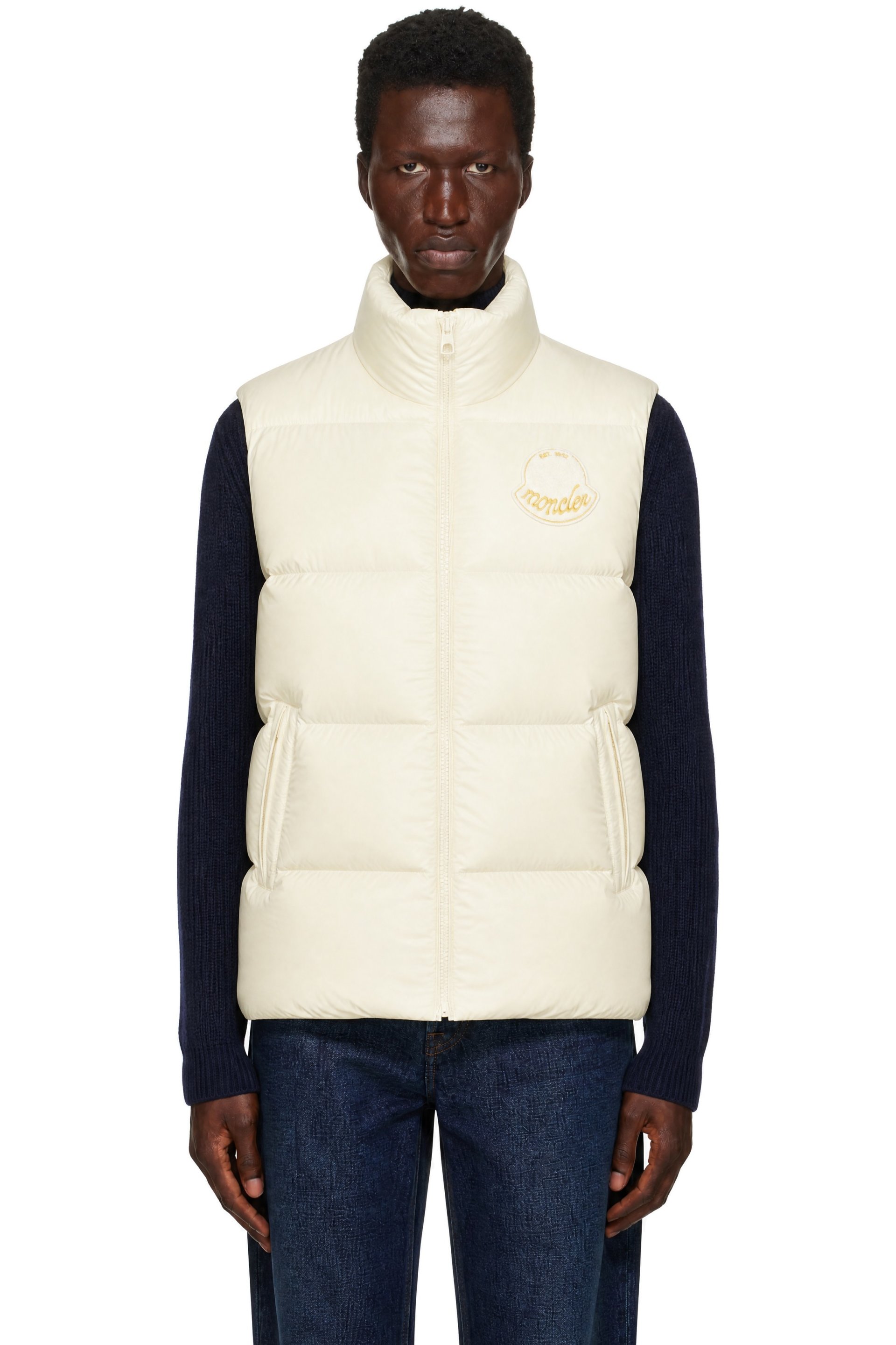 Moncler - Beige Lipsi Down Vest