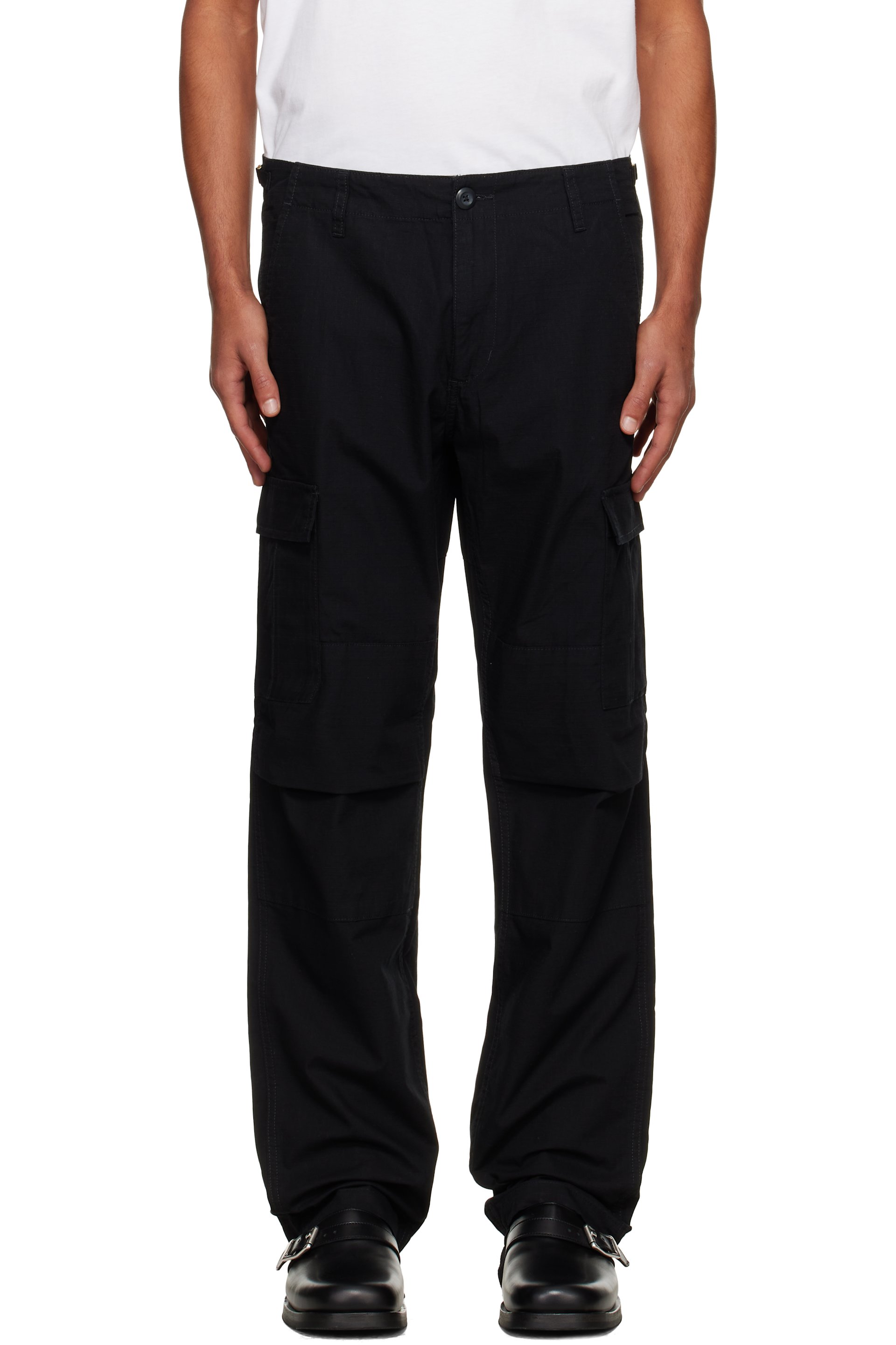 Carhartt Work In Progress - Black Aviation Cargo Pants