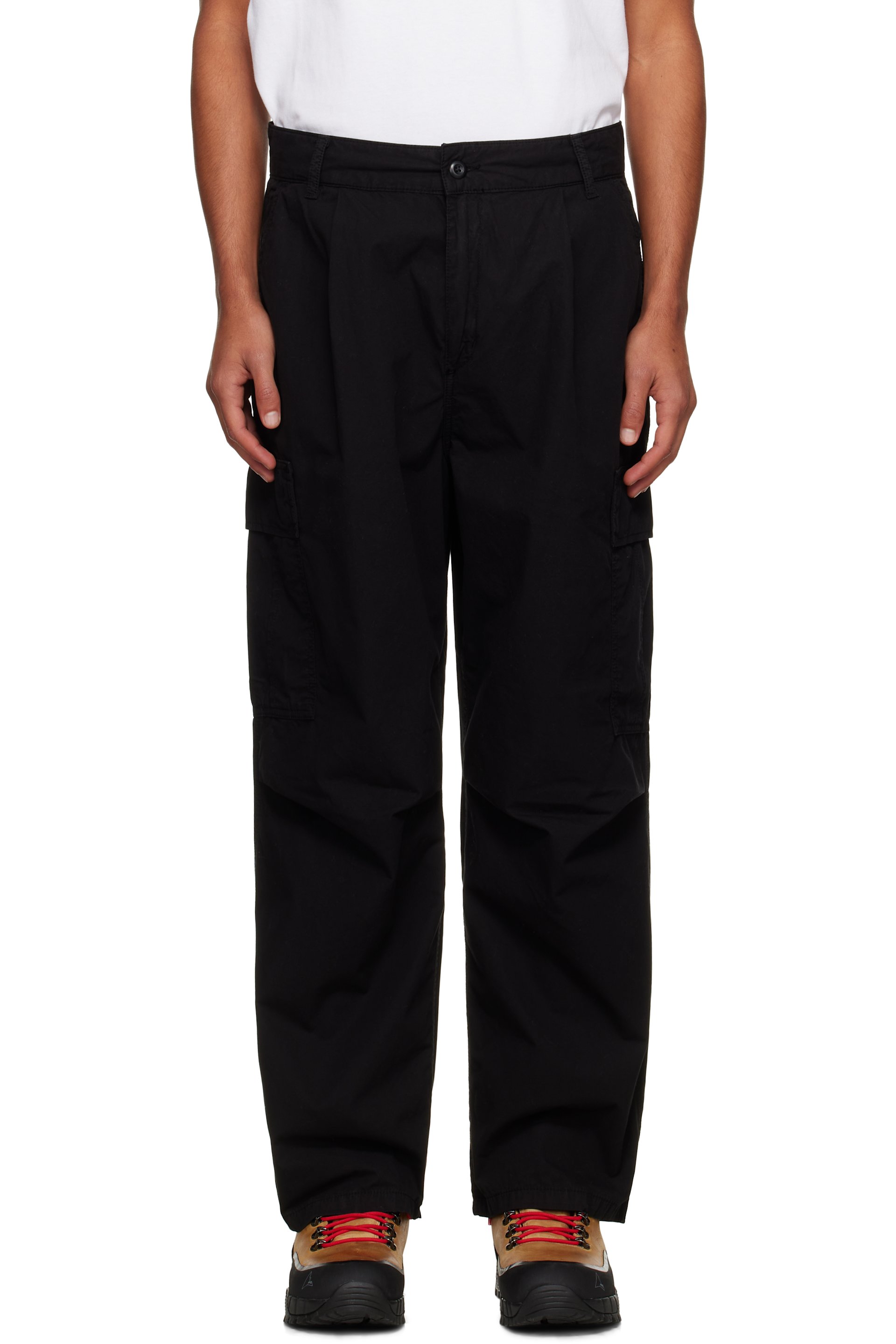 Carhartt Work In Progress - Black Cole Cargo Pants