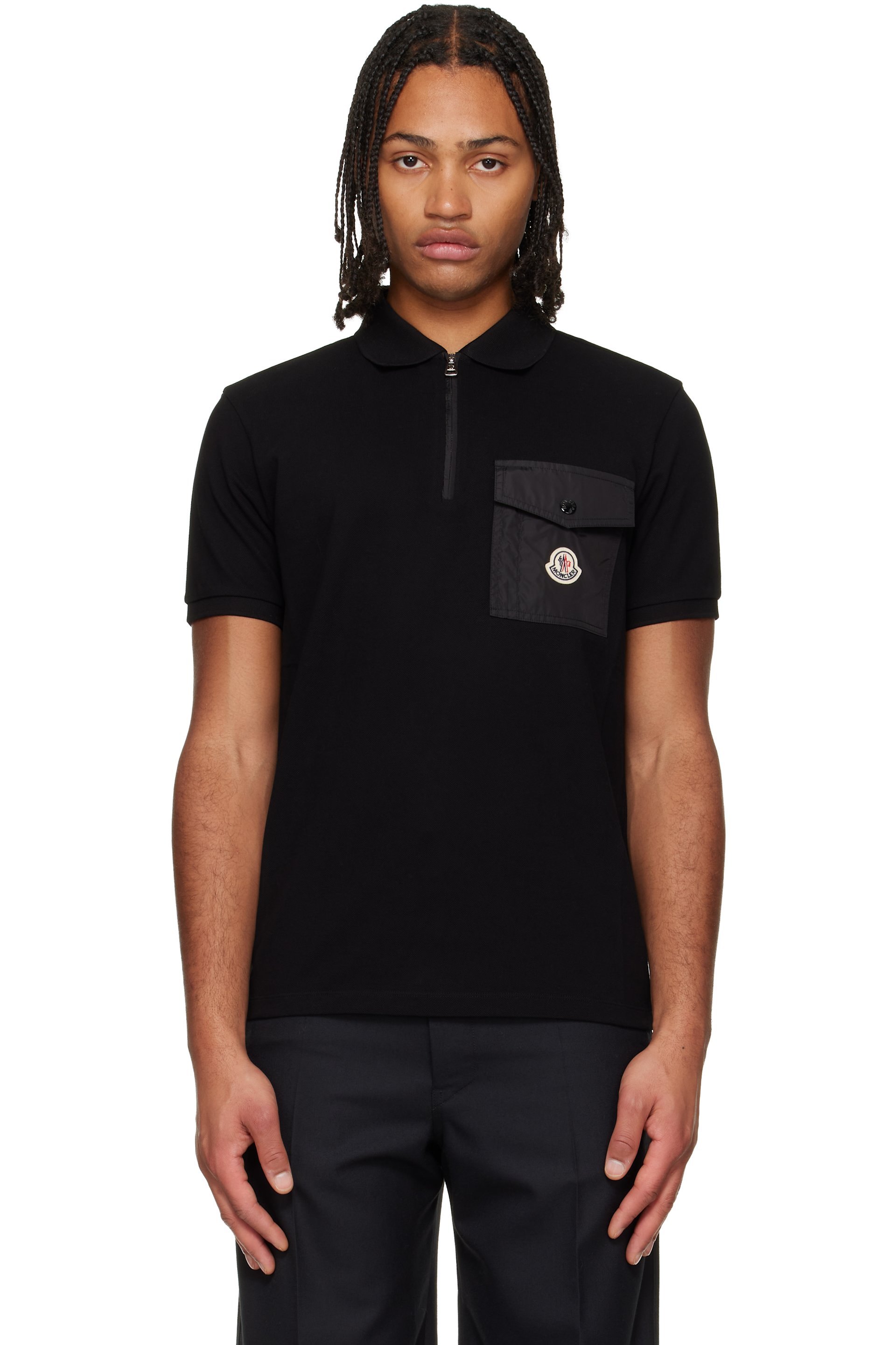 Moncler Polos for Men | SSENSE Canada