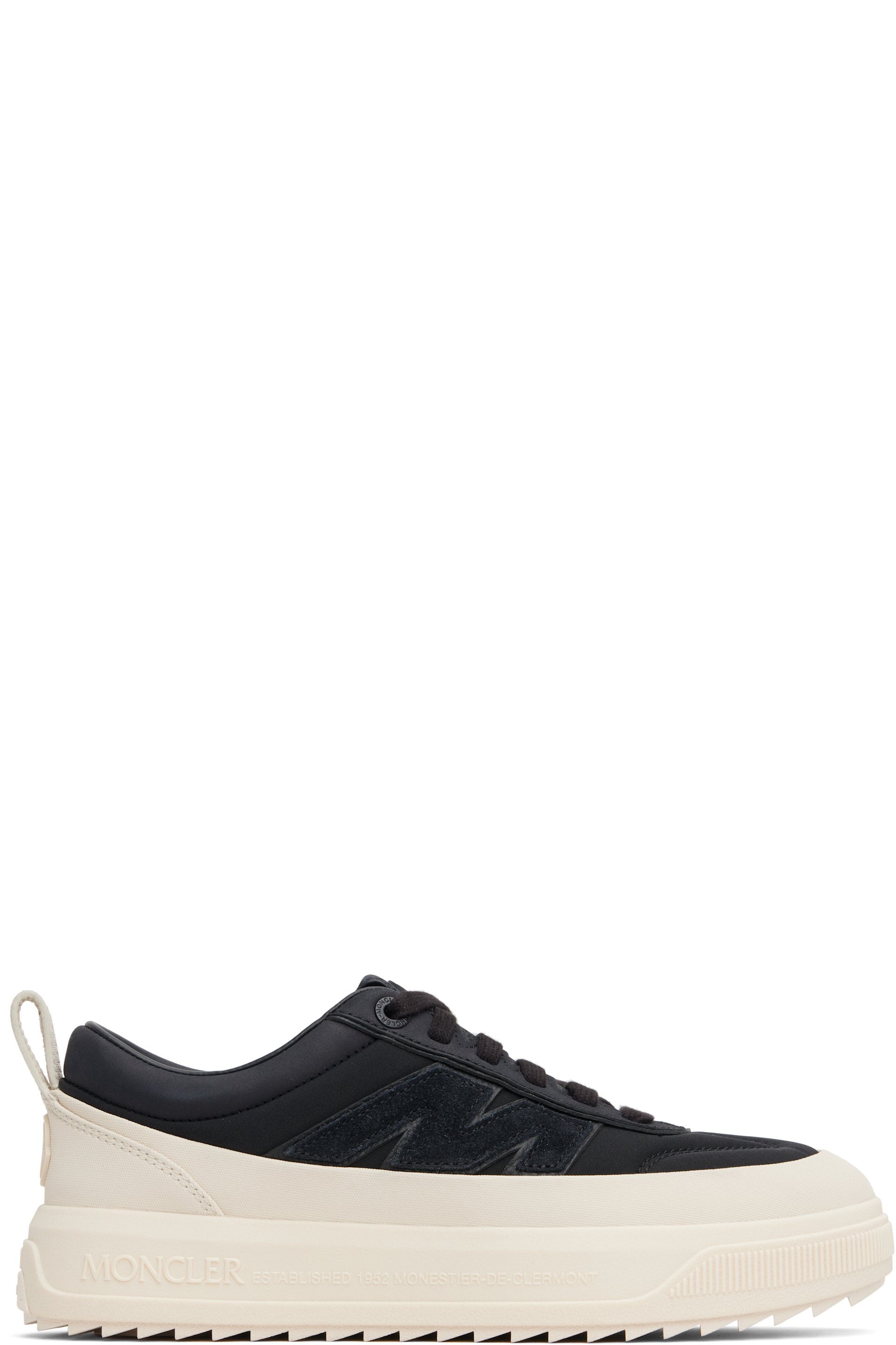 Moncler - Black Altive Nubuck & Suede Sneakers