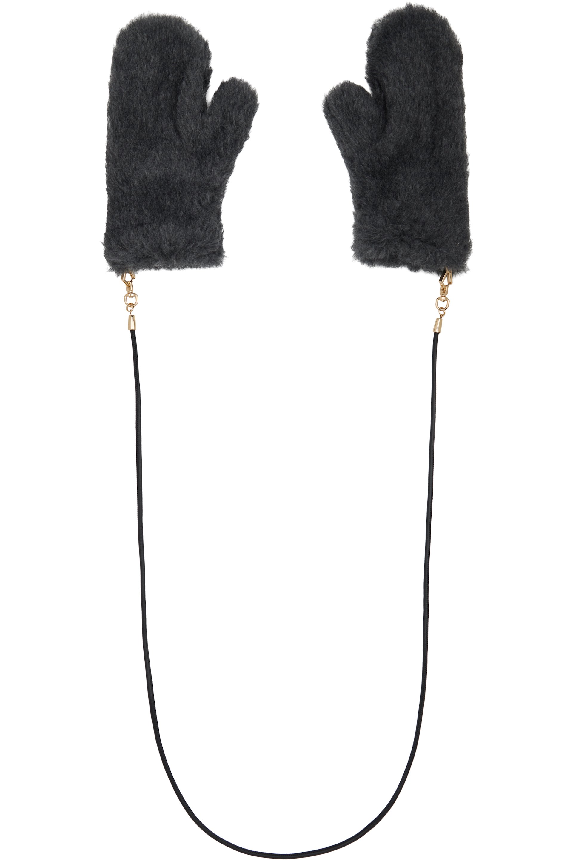 Max Mara - Gray Ombrat03 Mitts