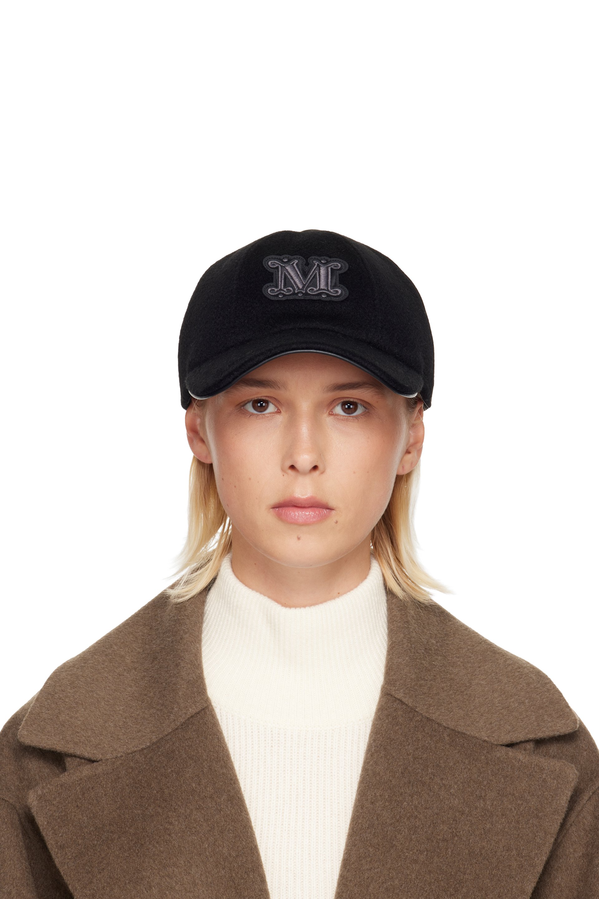 Max Mara - Black Fedora Cap