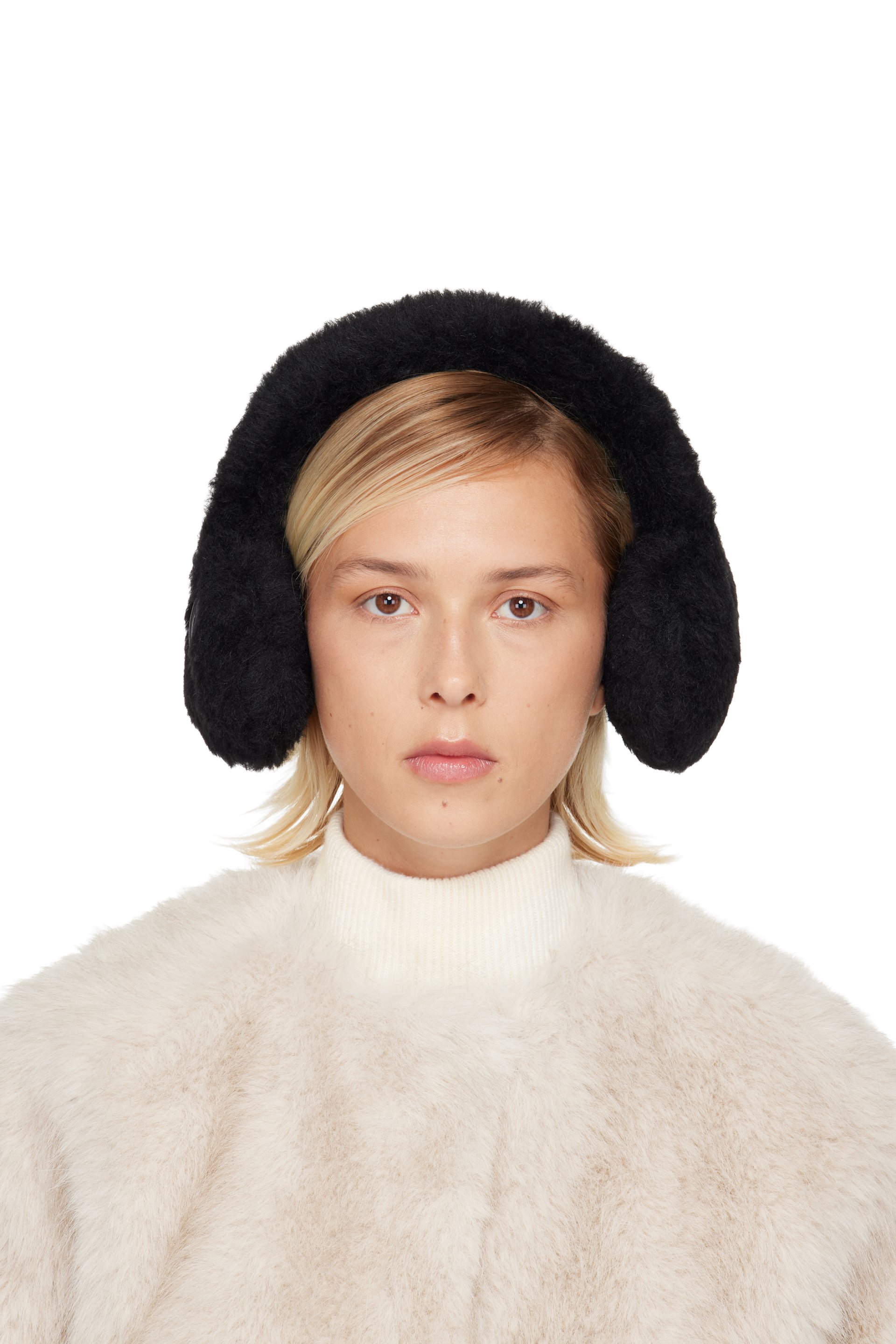Max Mara - Cache-oreilles Muffy1 noirs