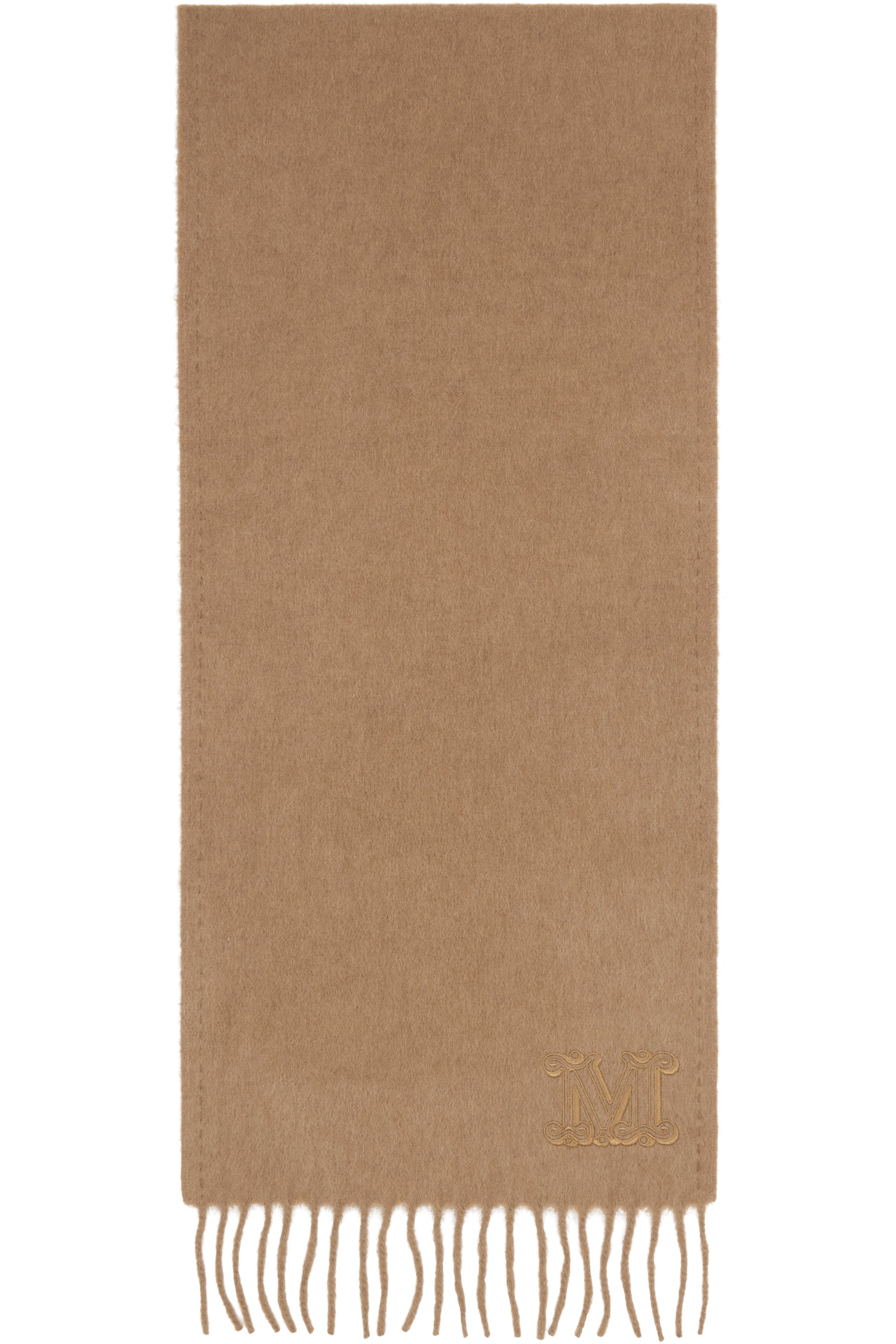 Max Mara - Tan Clara Scarf