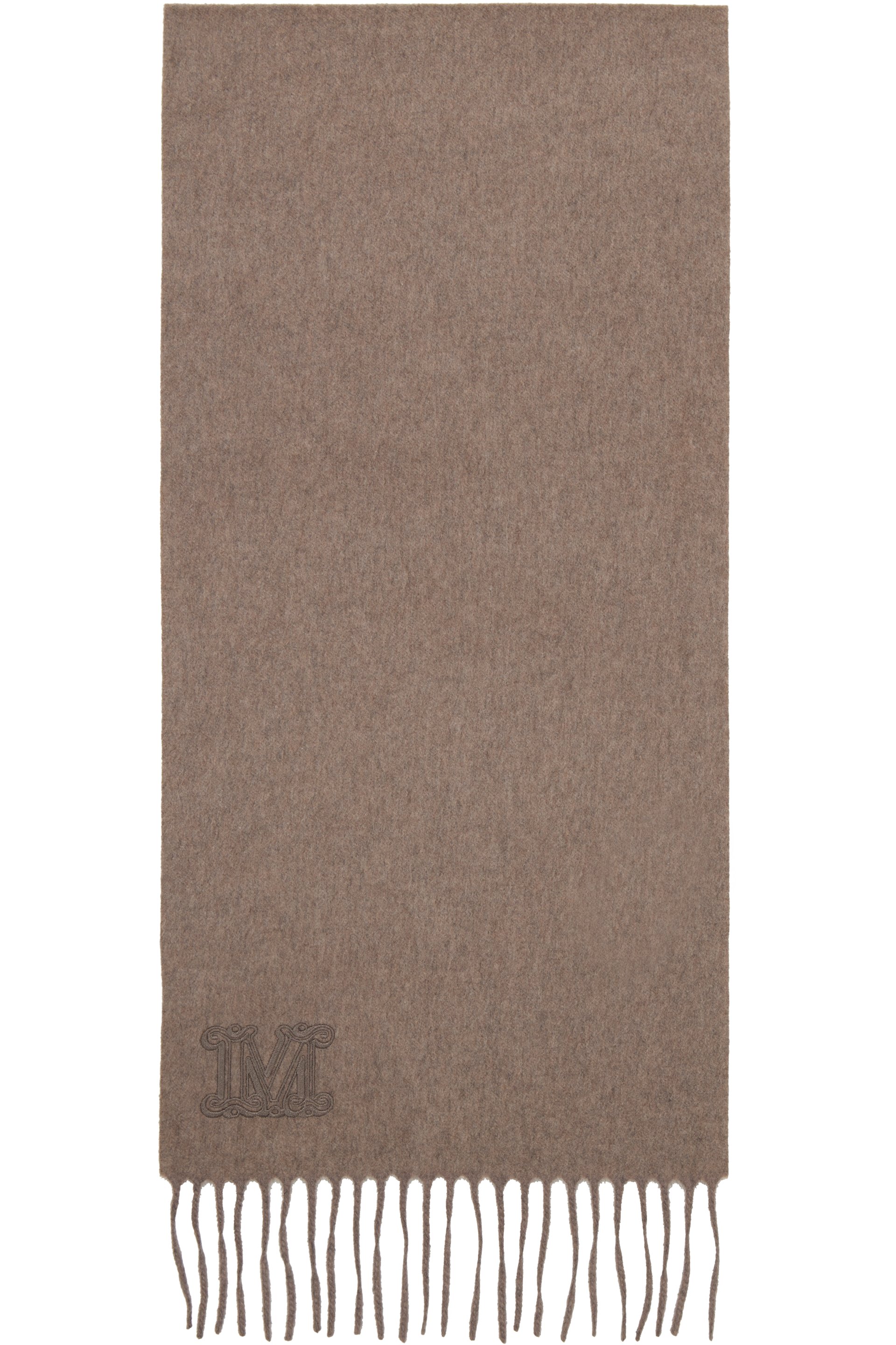 Max Mara - Écharpe Wsdalia brune