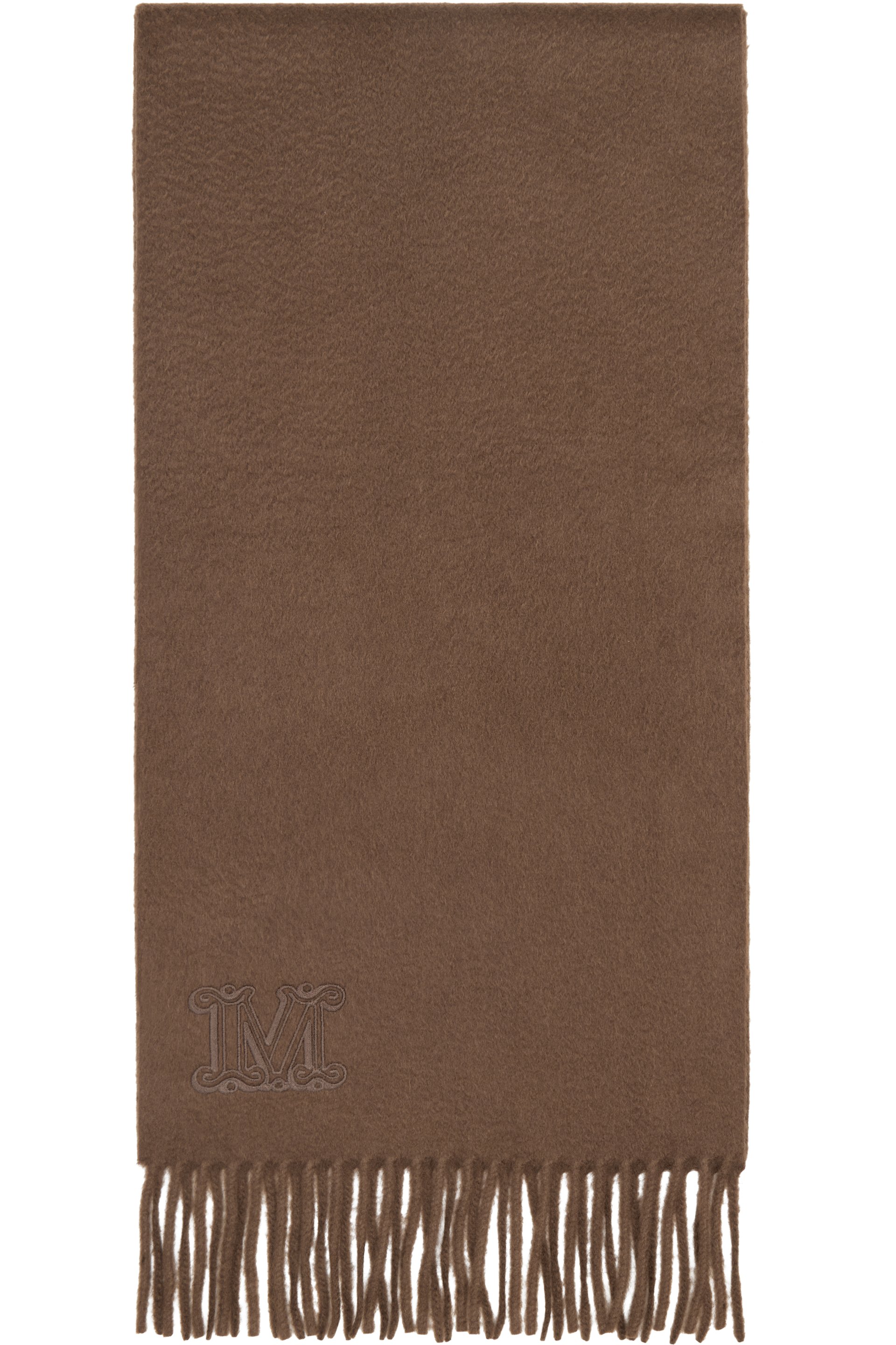 Max Mara - Écharpe Wsdalia brune