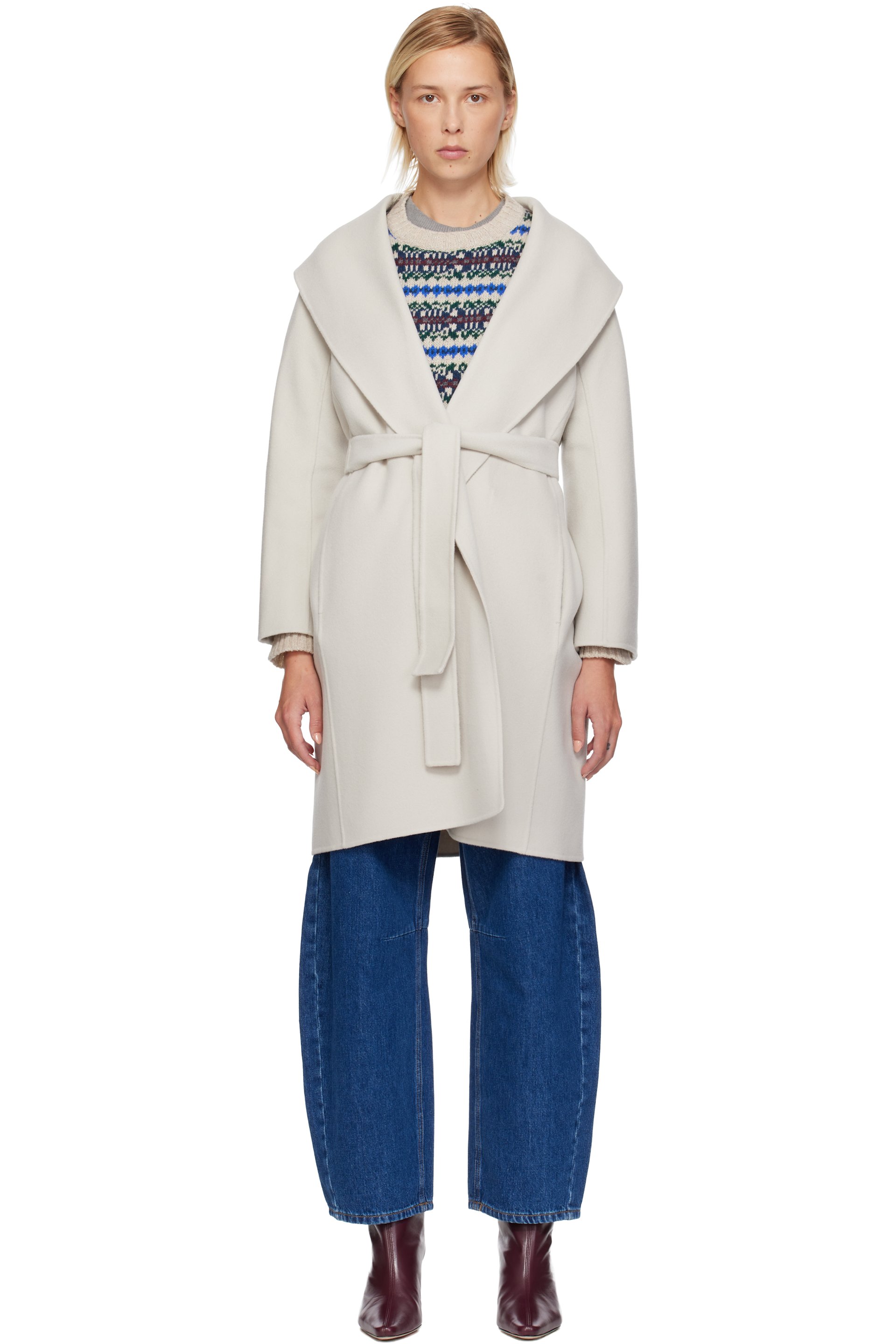 Max Mara - Manteau Messi beige