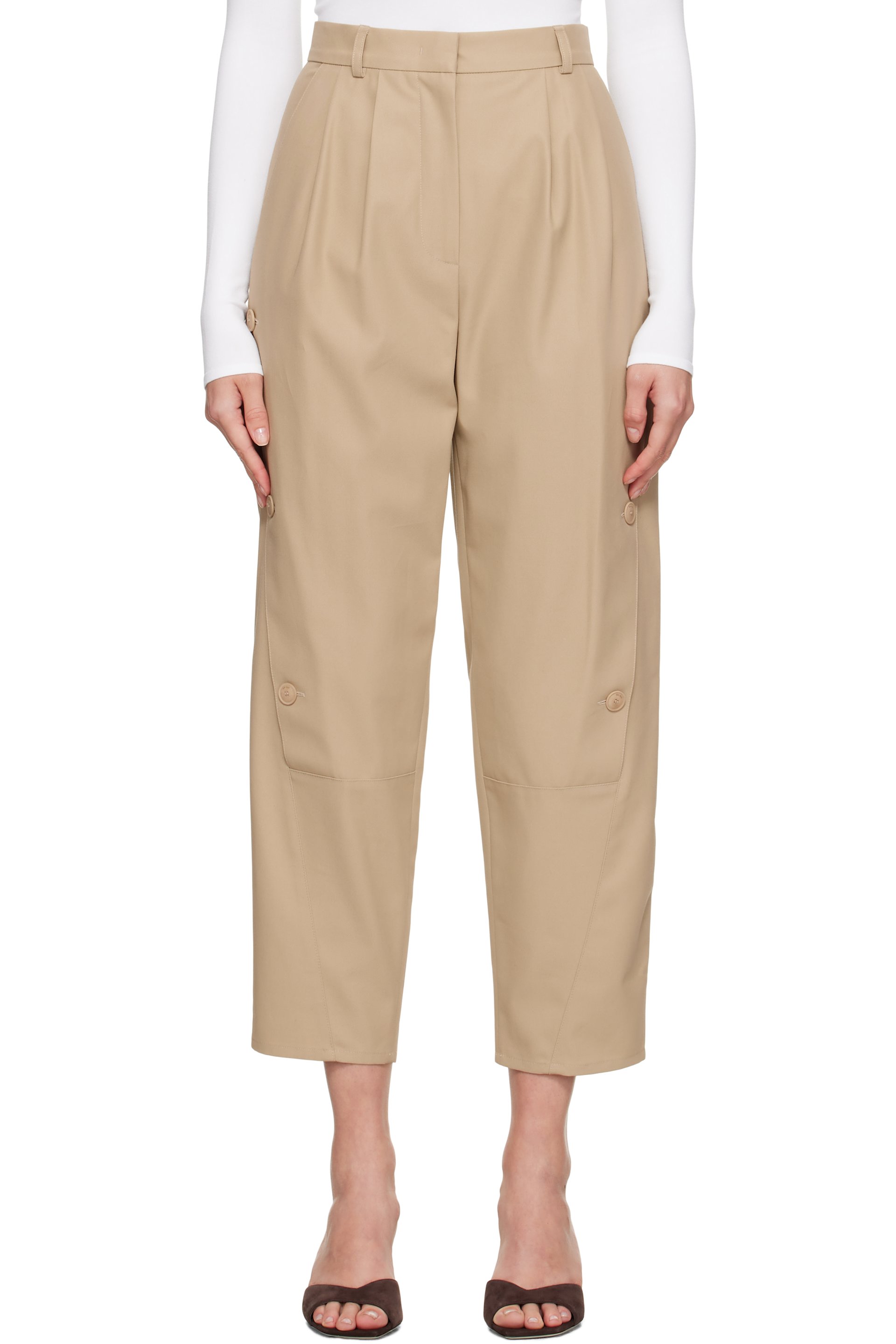 Max Mara - Pantalon Duomo beige