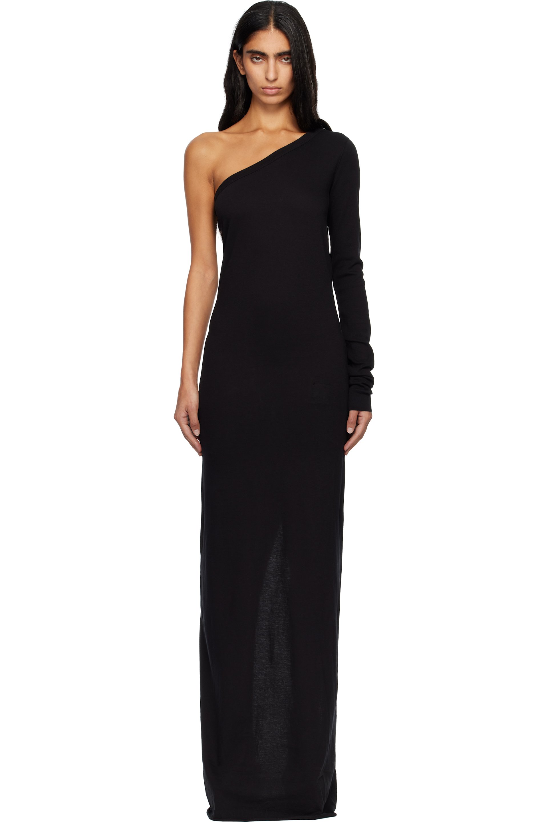 Rick Owens DRKSHDW - Robe longue Ziggy noire - Concordians