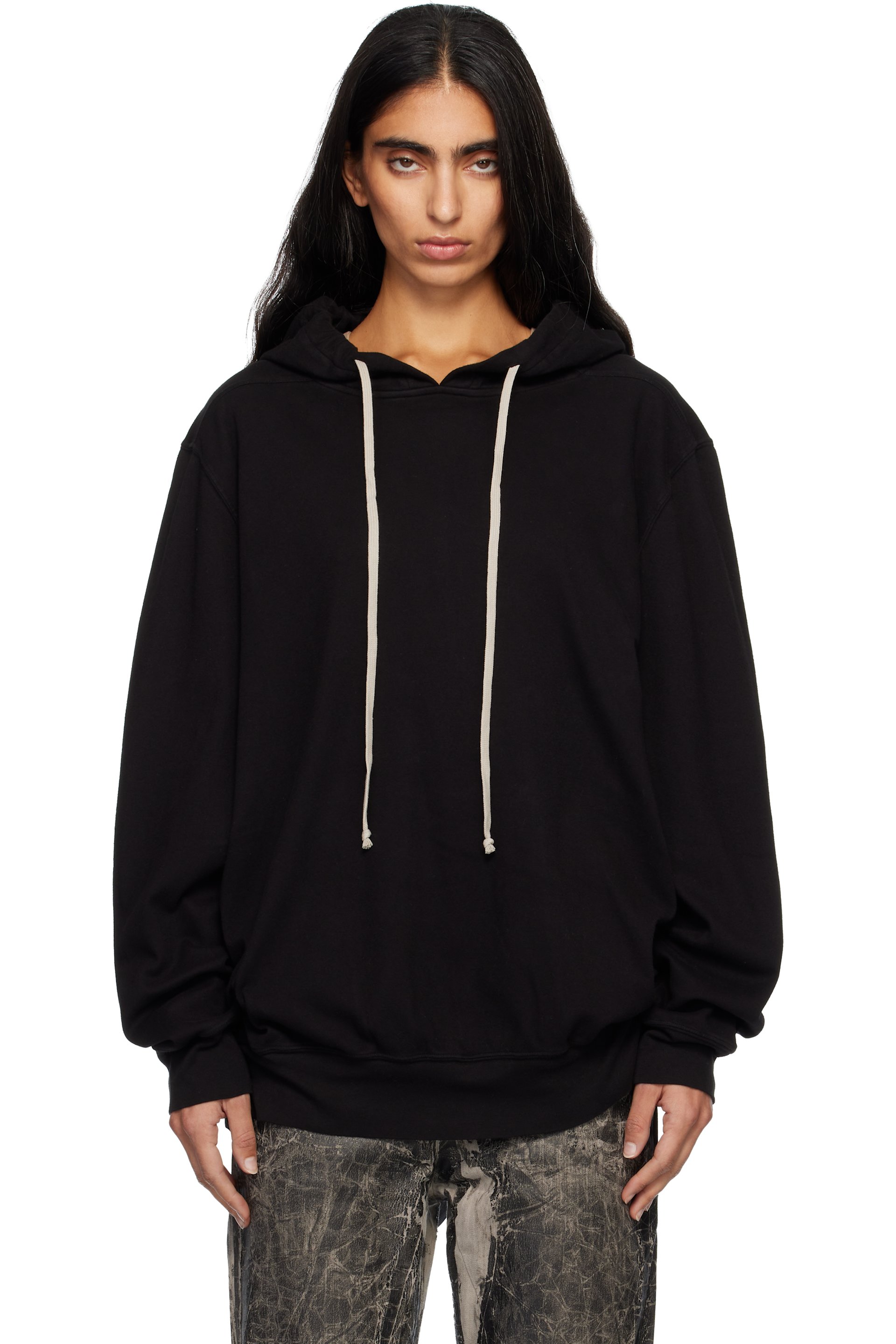 Rick Owens DRKSHDW - Pull à capuche surdimensionné noir - Concordians