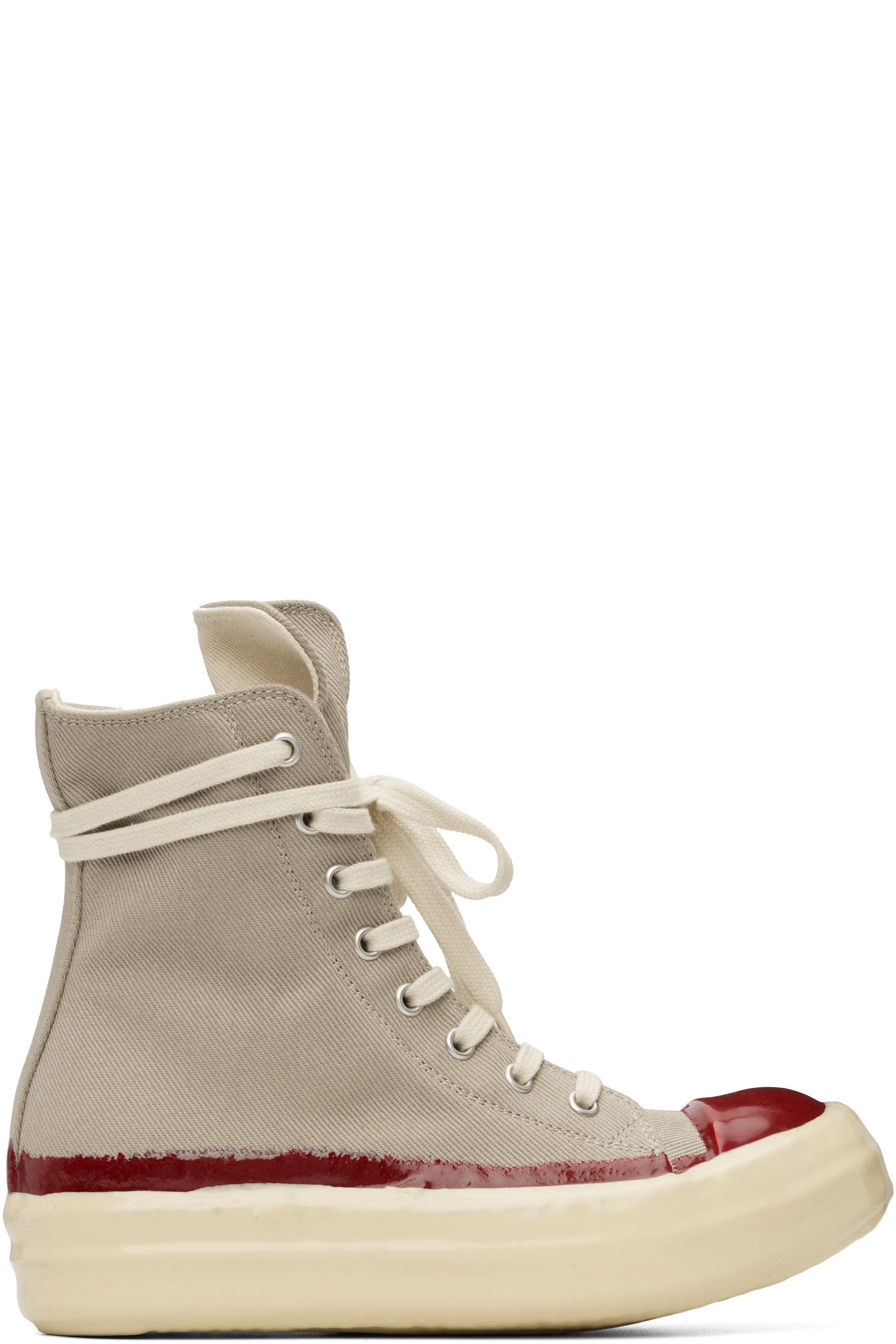Rick Owens DRKSHDW - Taupe Concordians Sneaks Sneakers