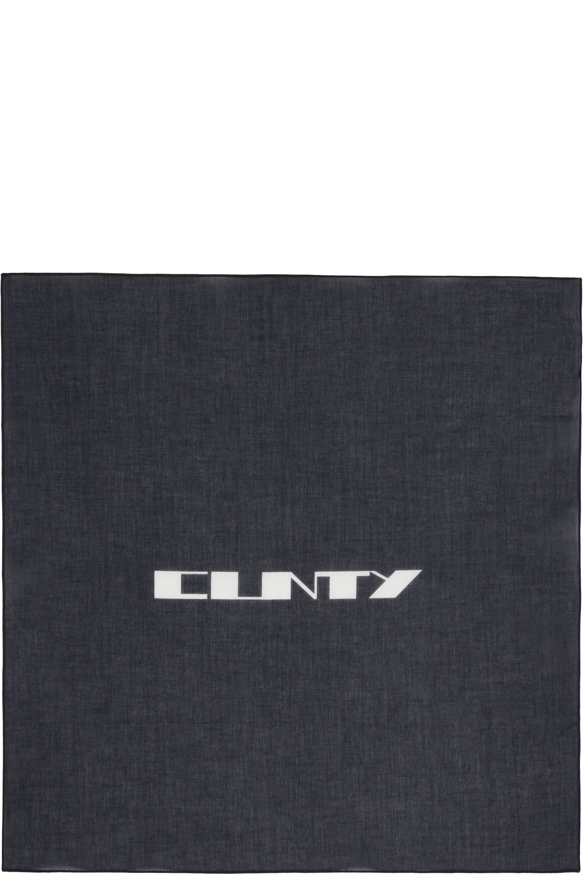 Rick Owens DRKSHDW - Bandana noir en coton - Concordians