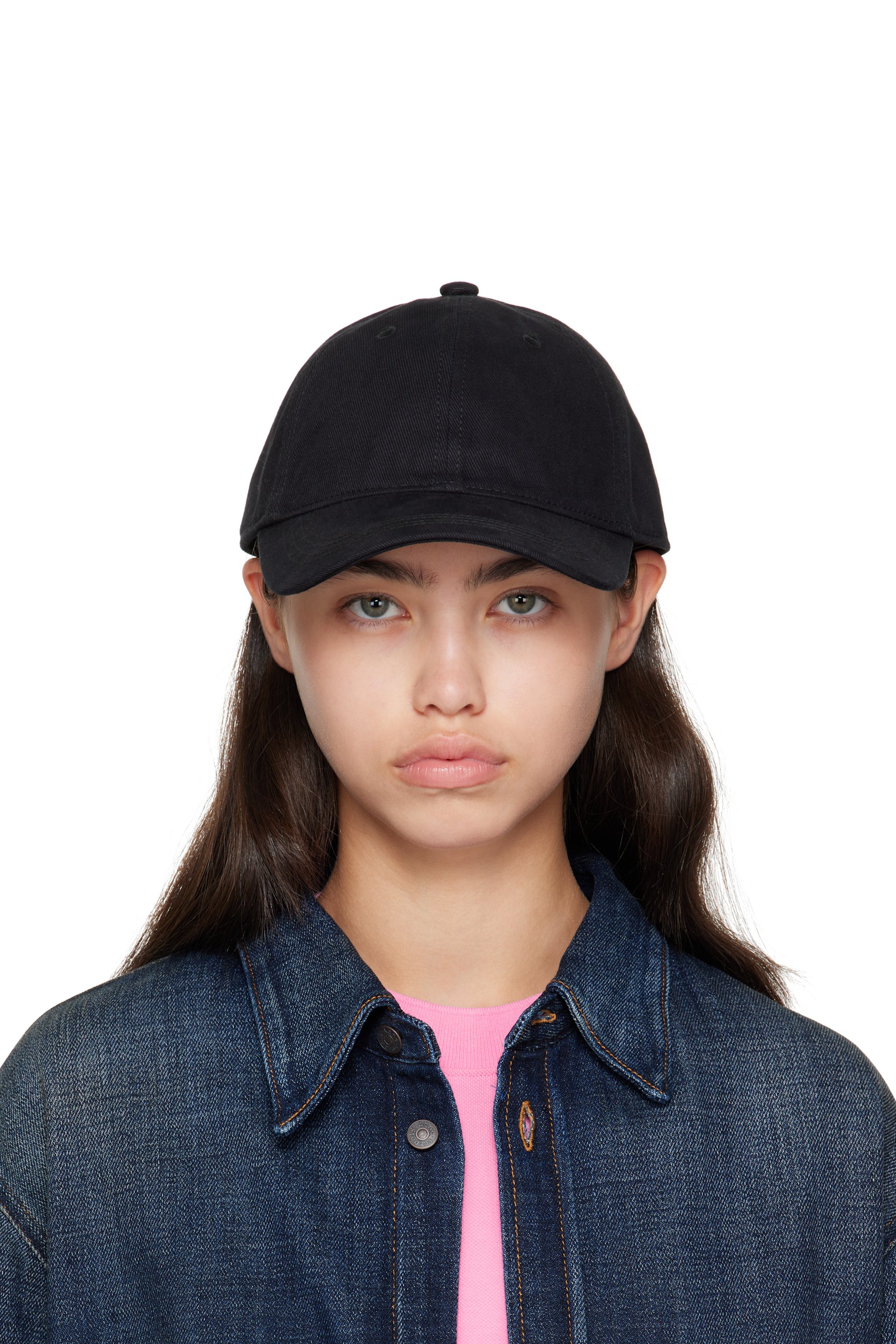 Acne Studios - Black Twill Logo Cap