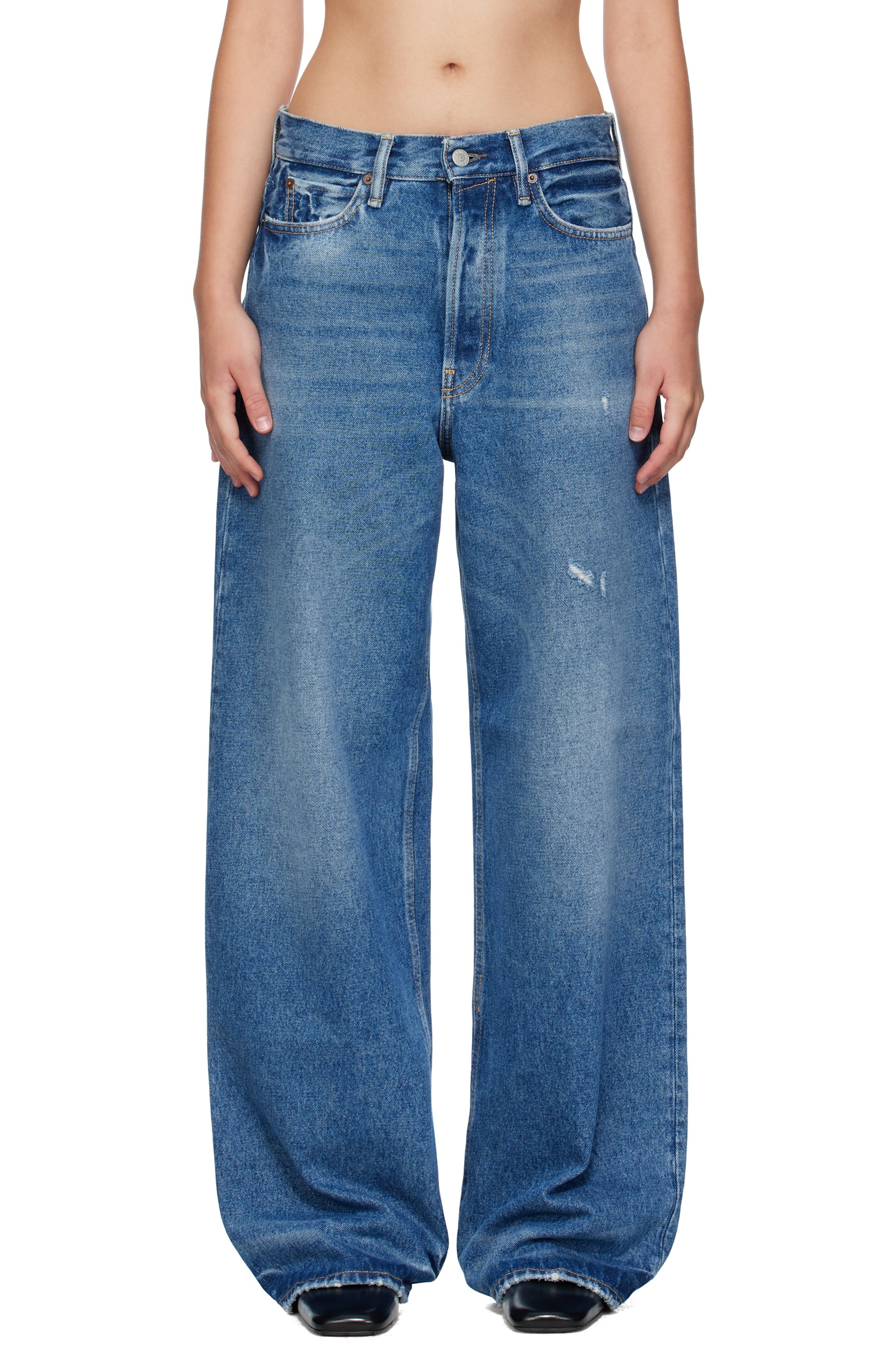 Acne Studios - Jean décontracté 1981 bleu