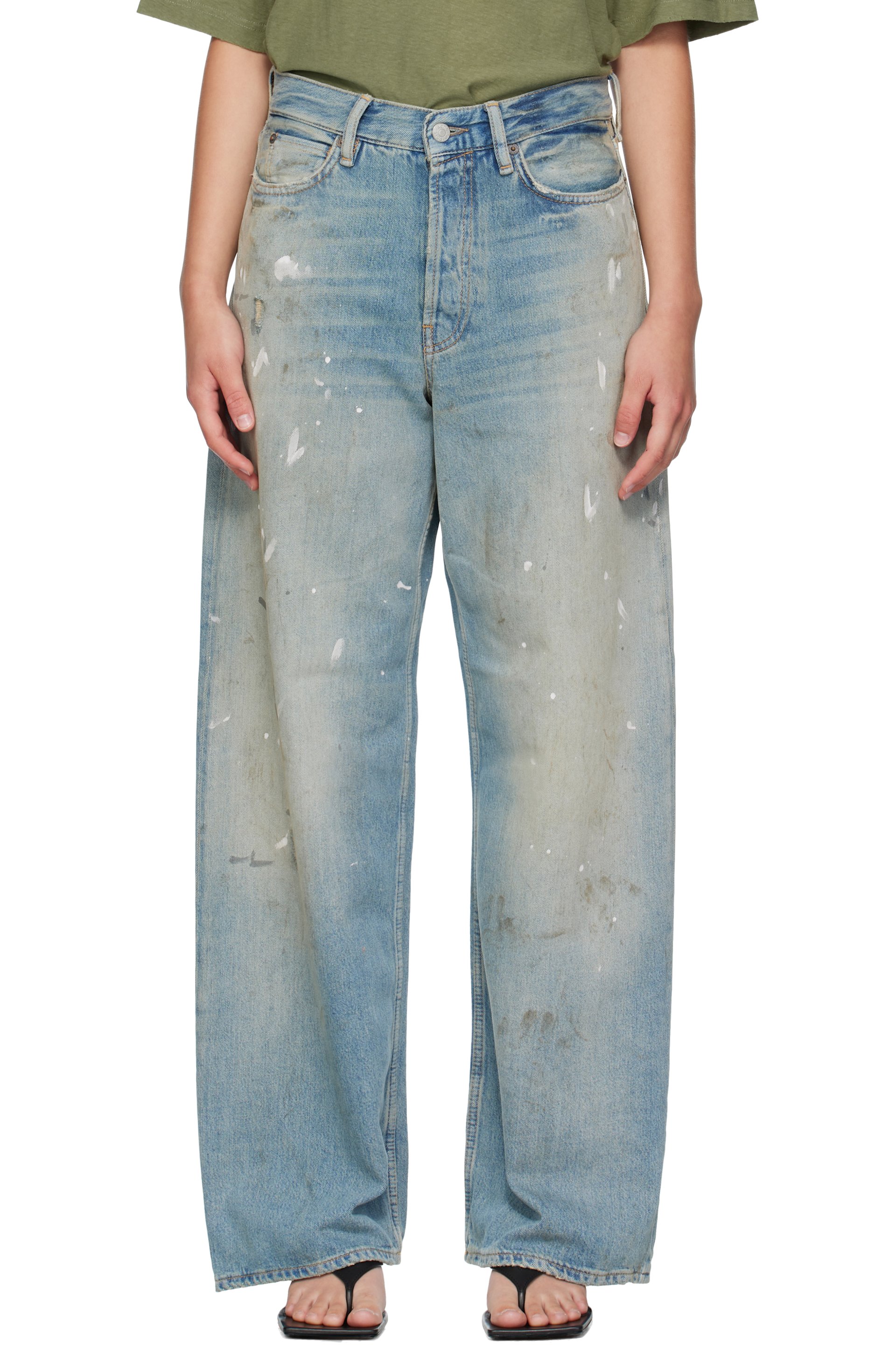 Acne Studios - Jean 1981 bleu