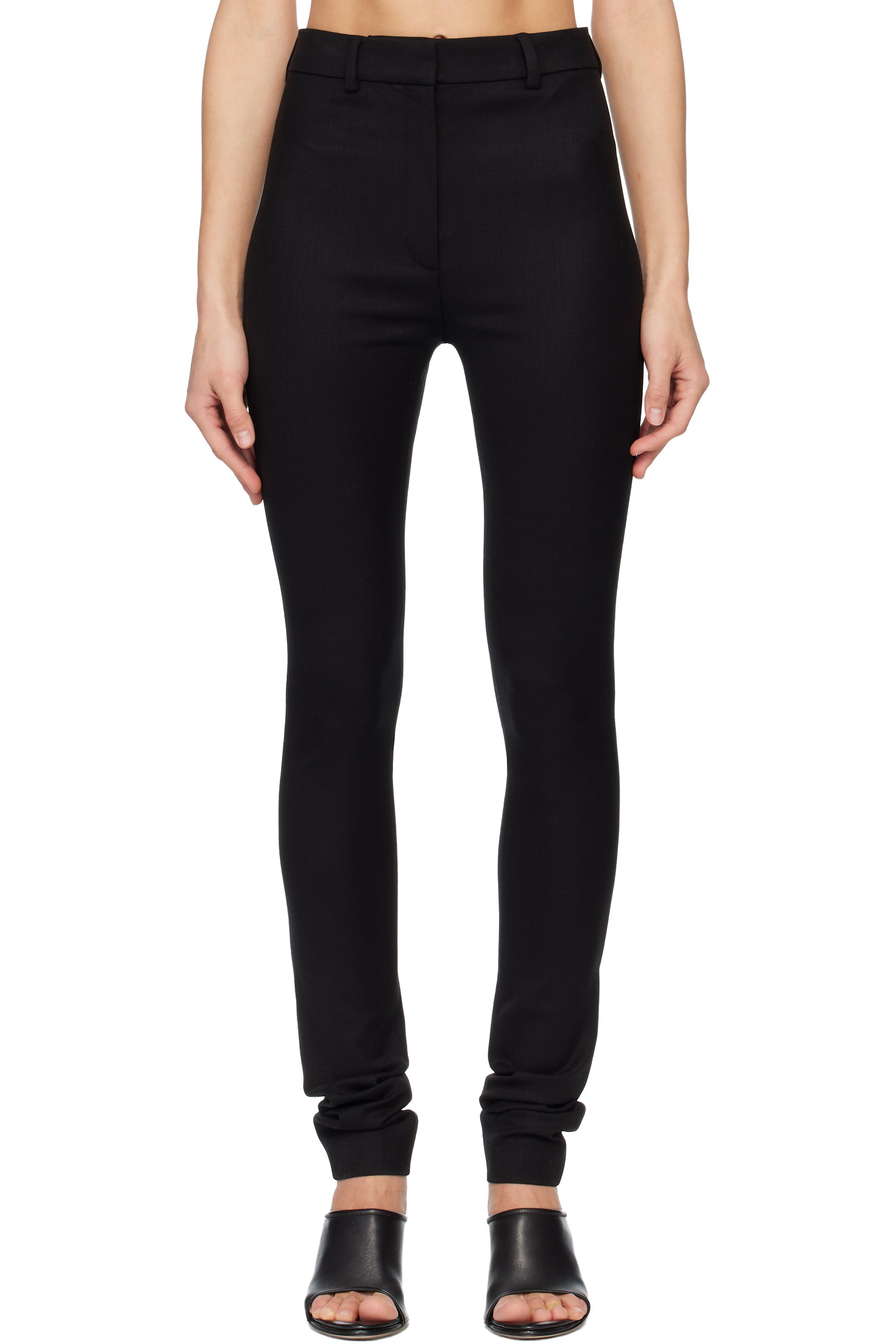 Acne Studios - Legging noir en laine