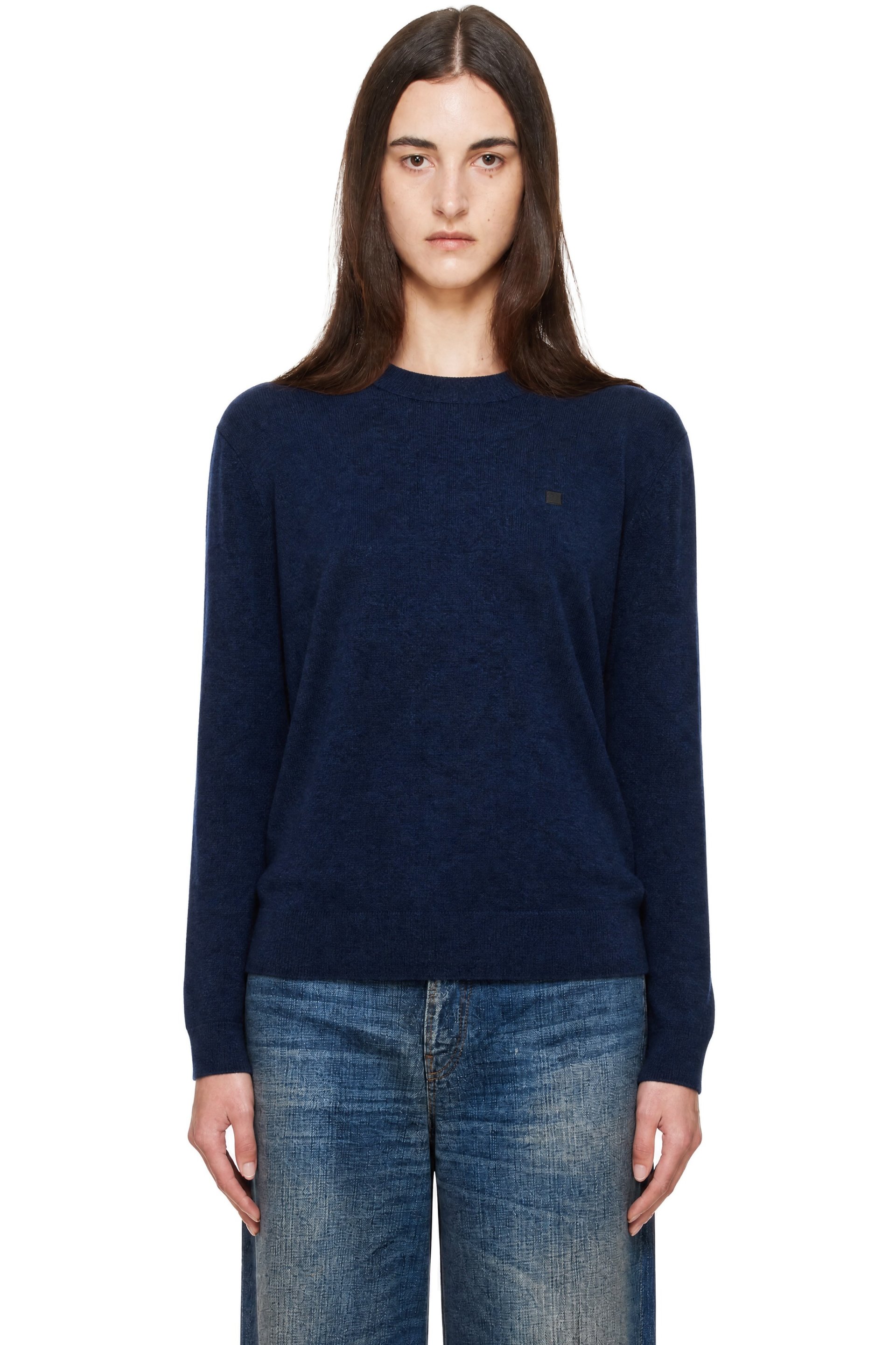 Acne Studios - Navy Yak Wool Sweater