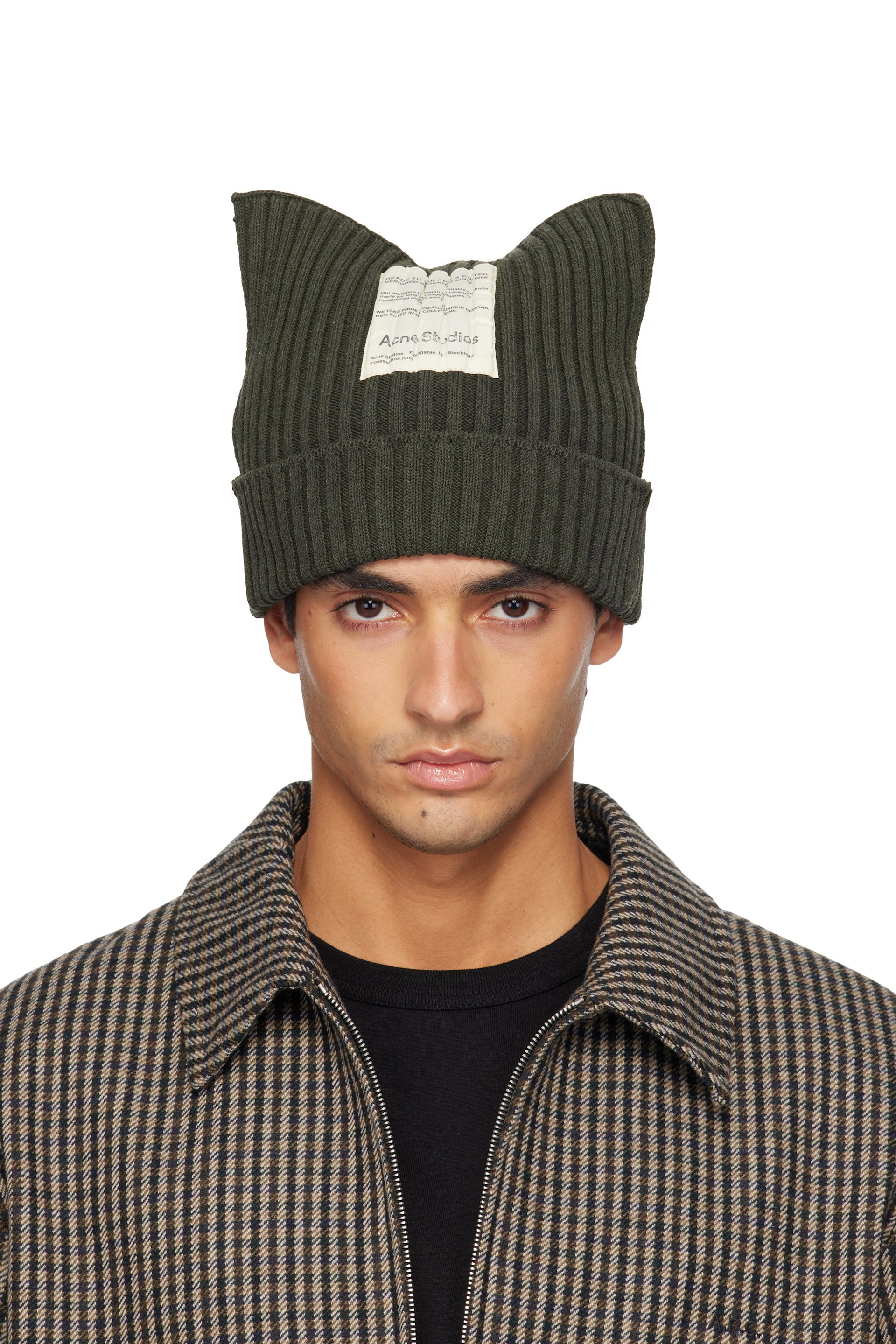 メンズ用 Acne Studios ビーニー | SSENSE 日本