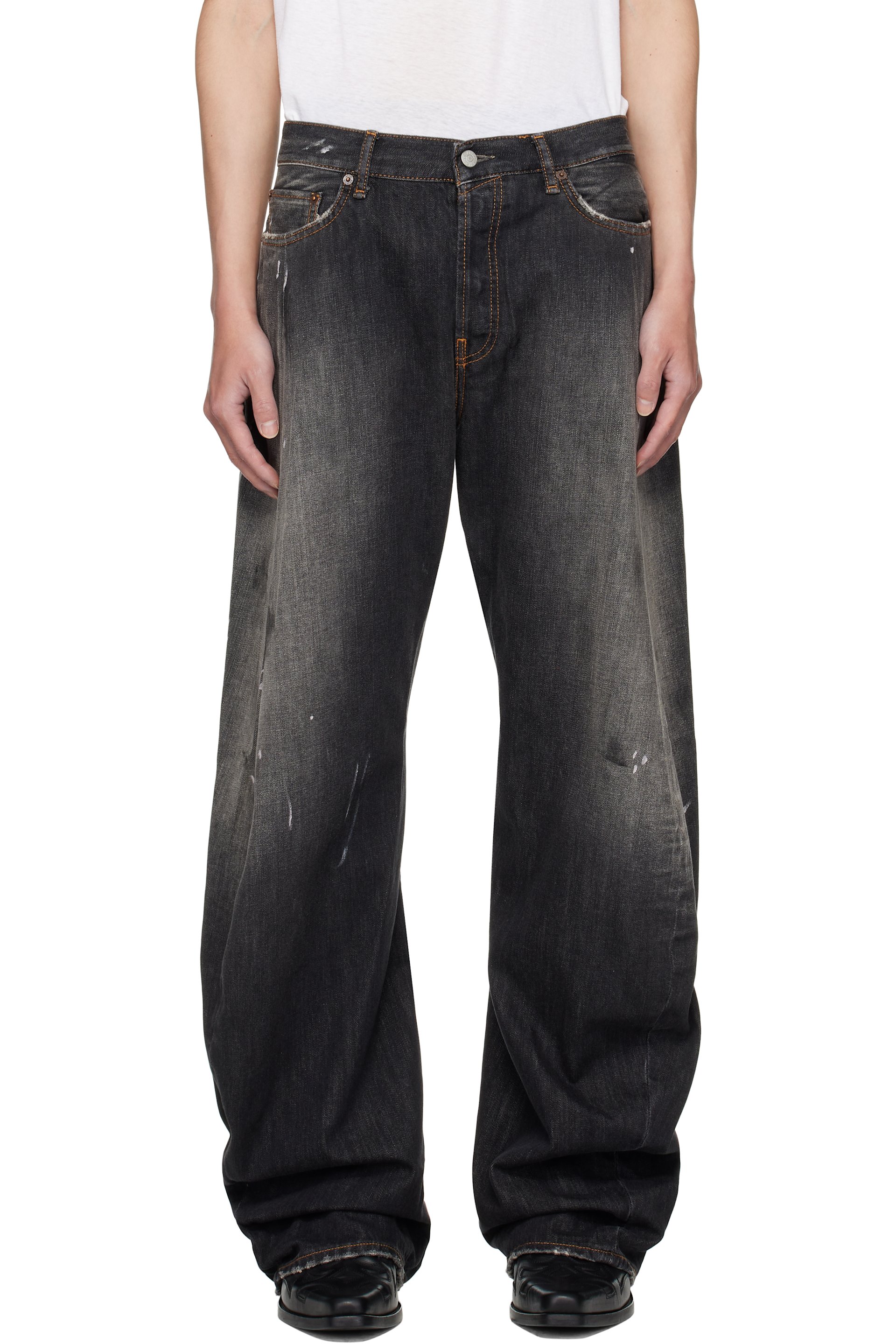Acne Studios: Black 2006M Trafalgar Jeans | SSENSE