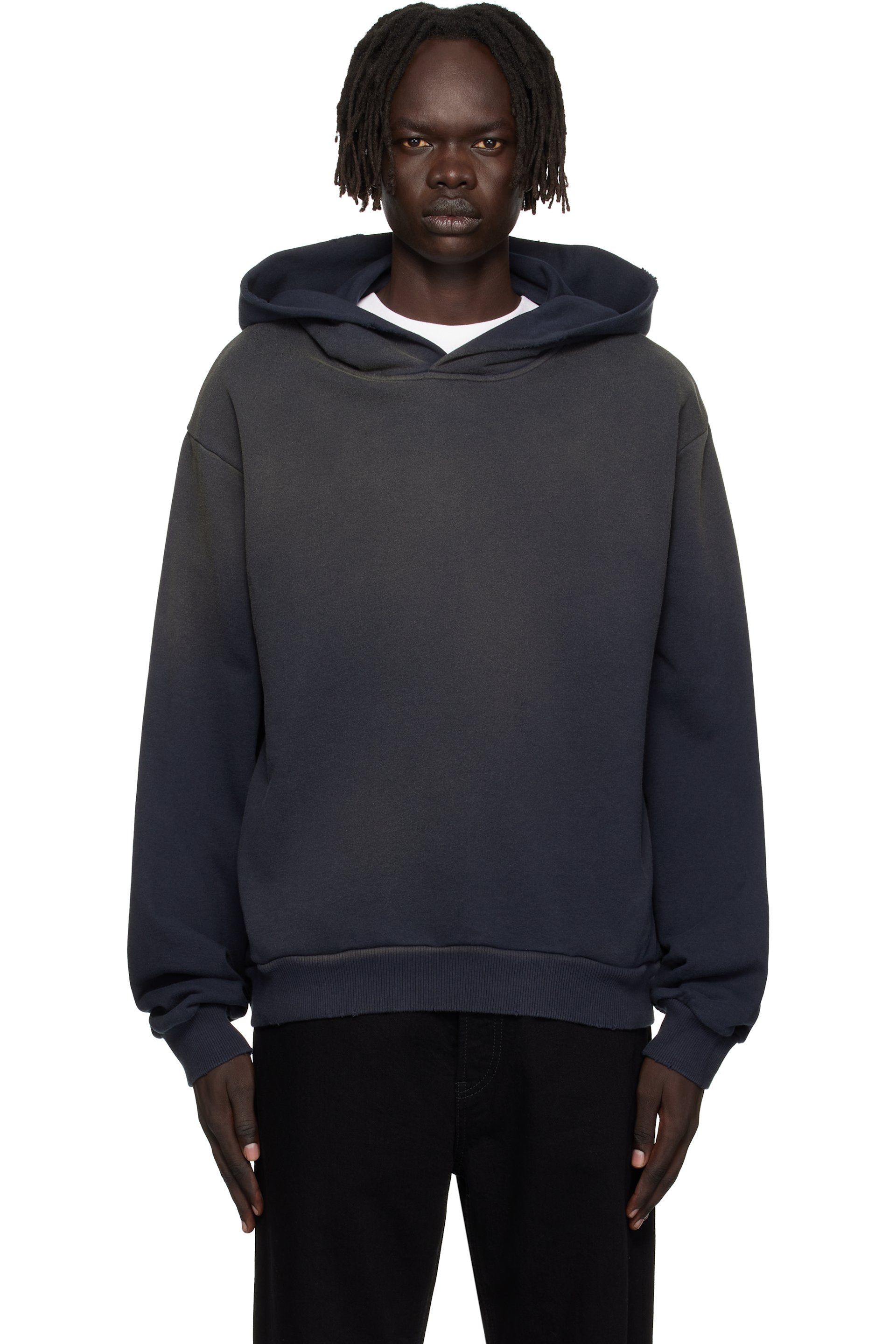 Acne Studios - ブラック ロゴ フーディ