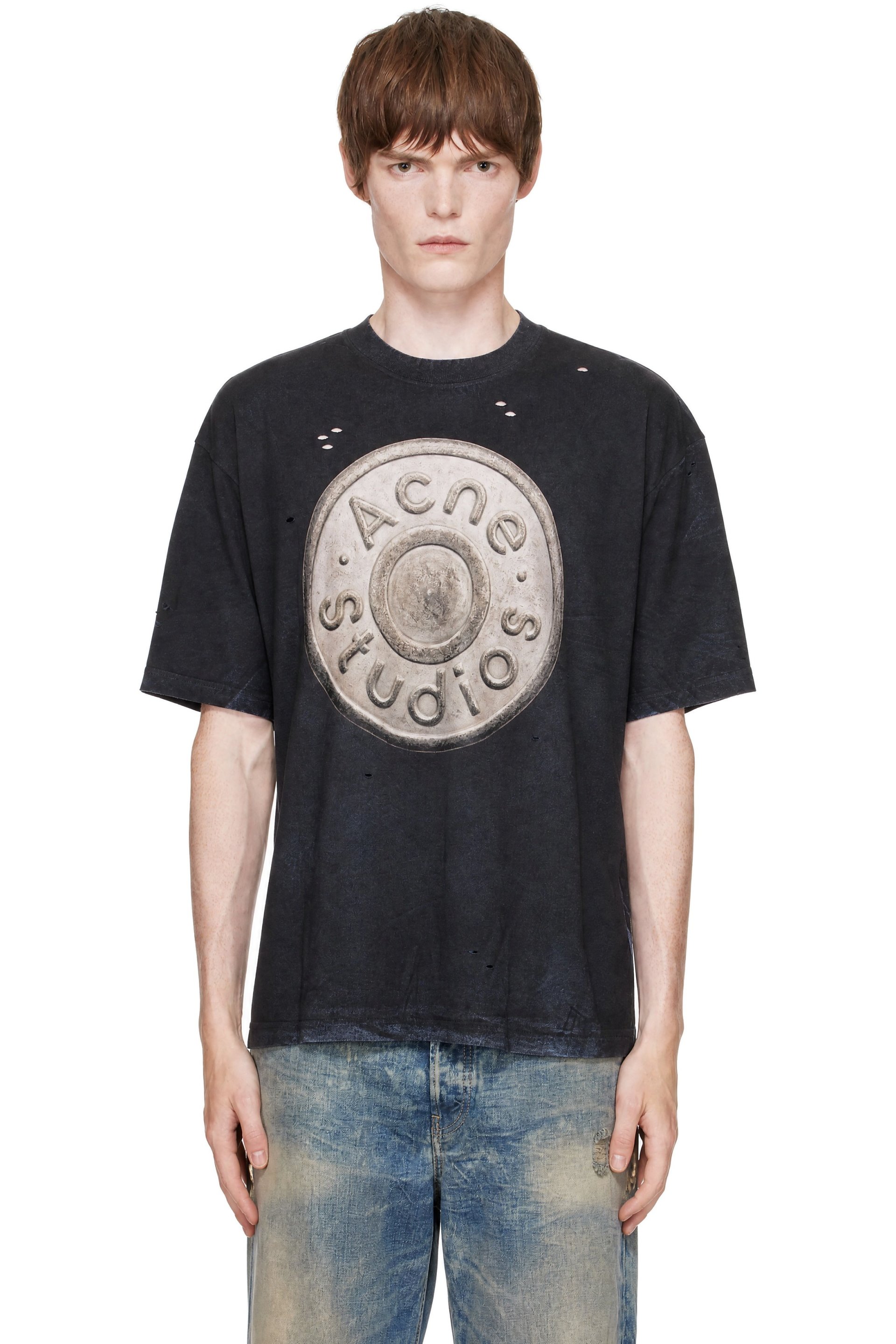 Acne Studios - Black Logo T-shirt