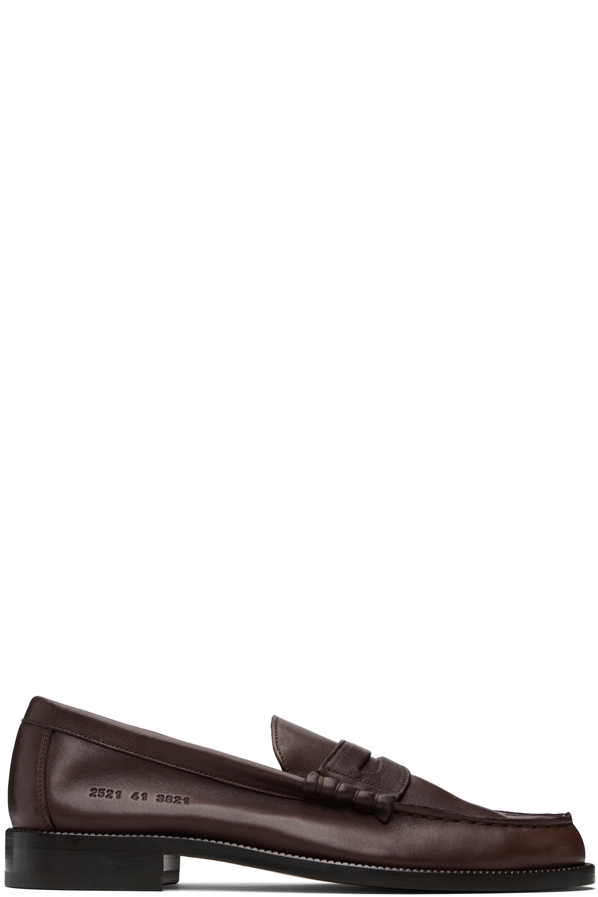 Common Projects - Brown Soft Loafers