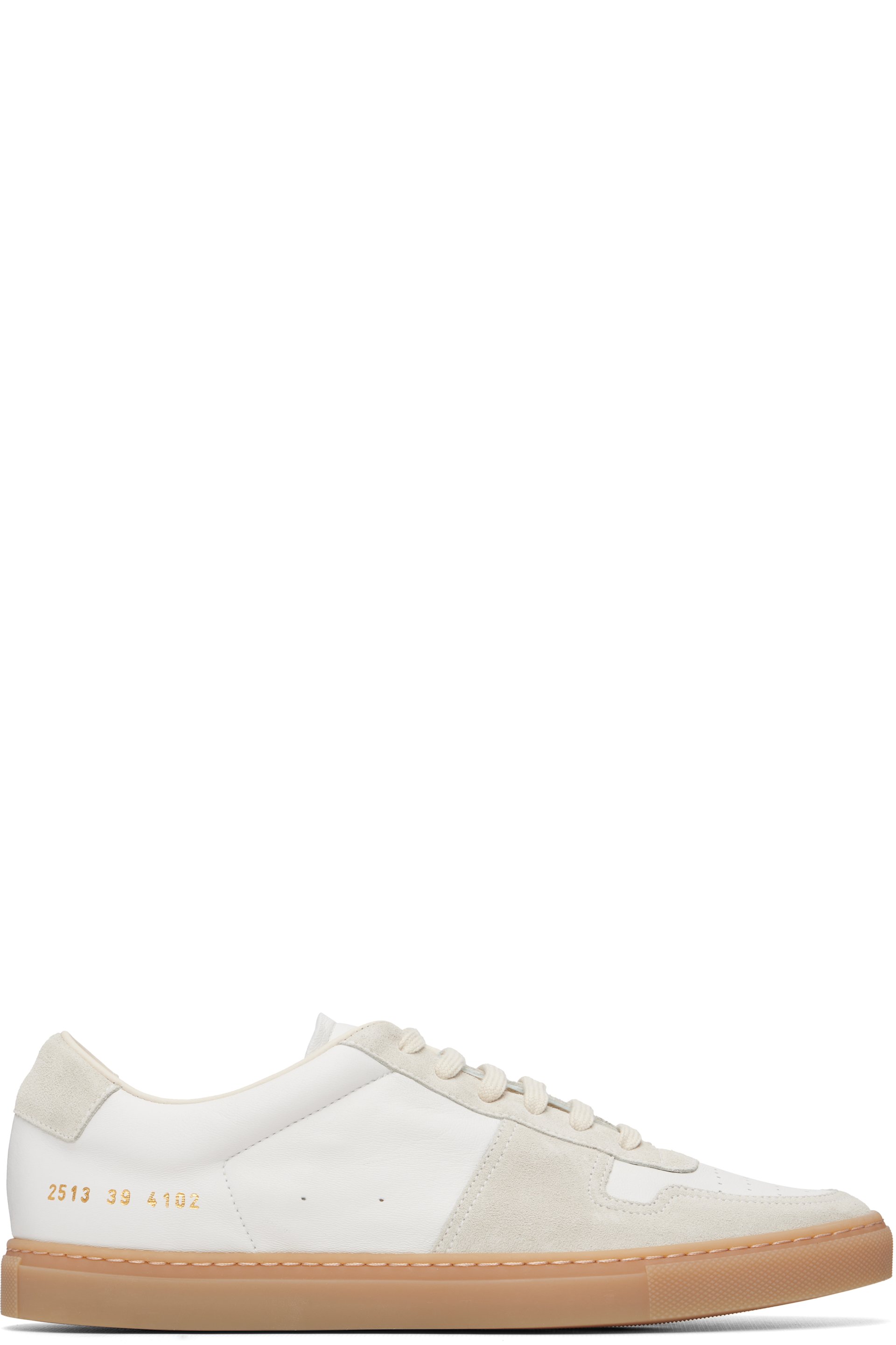 Common Projects - Off-White BBall Slim Sneakers