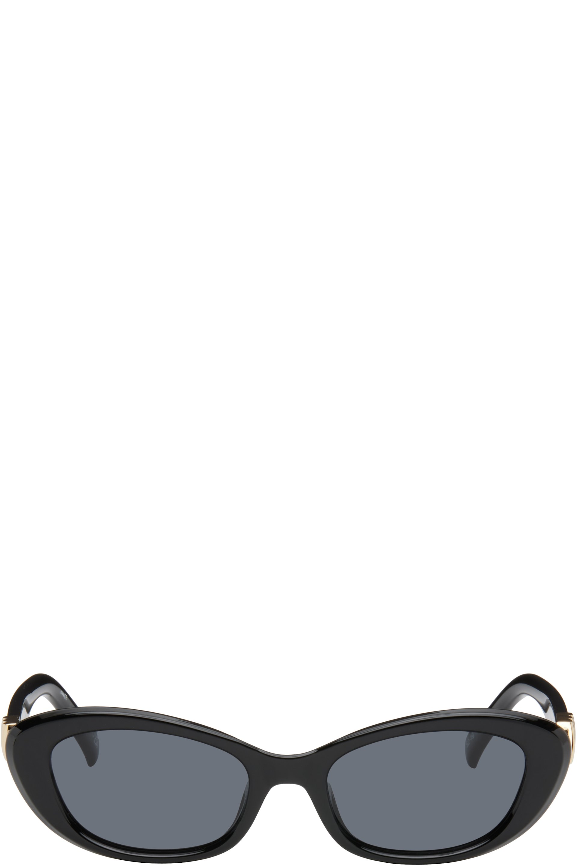 Le Specs - Black 'The Whisperer' Sunglasses