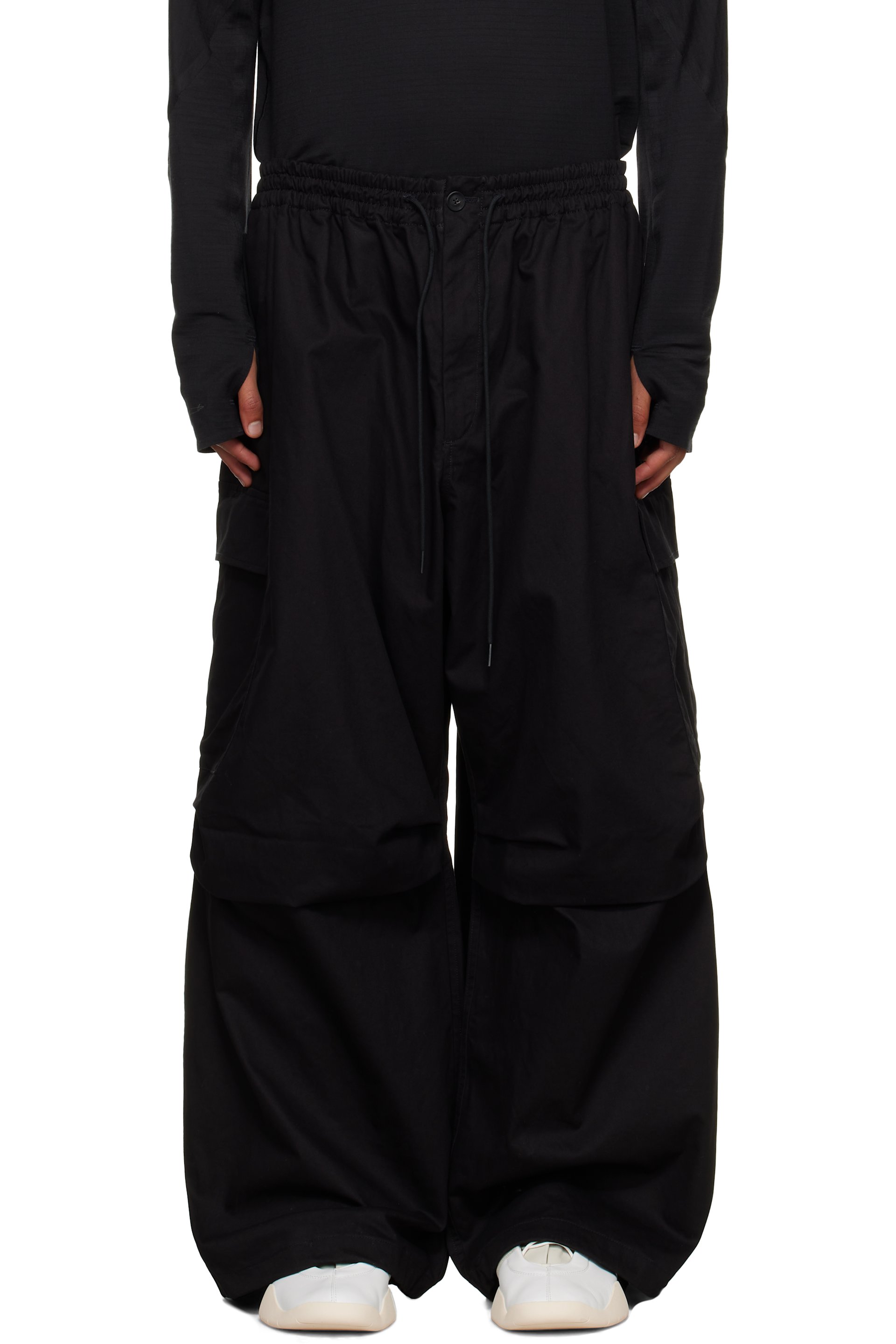 Y-3 - Black UT Twill Cargo Pants