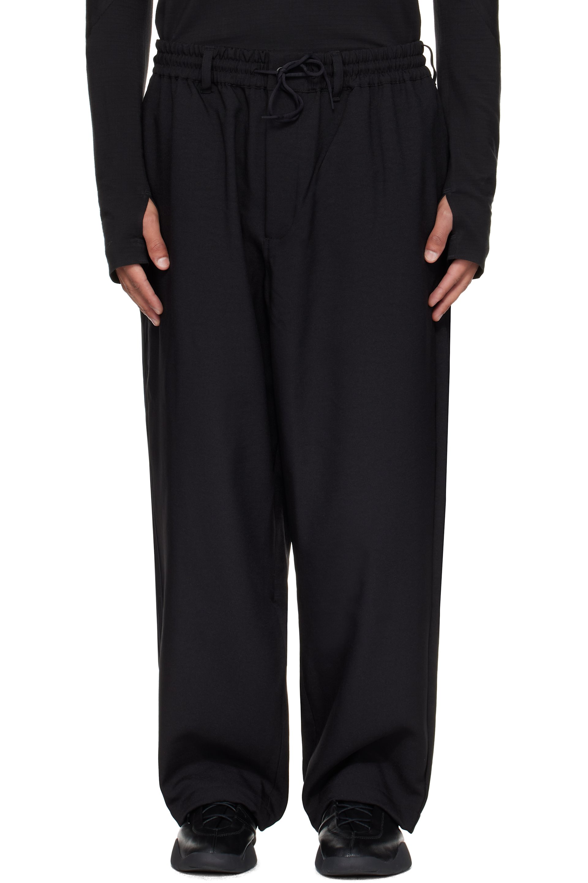 Y-3 - 黑色 Sport Uniform 长裤