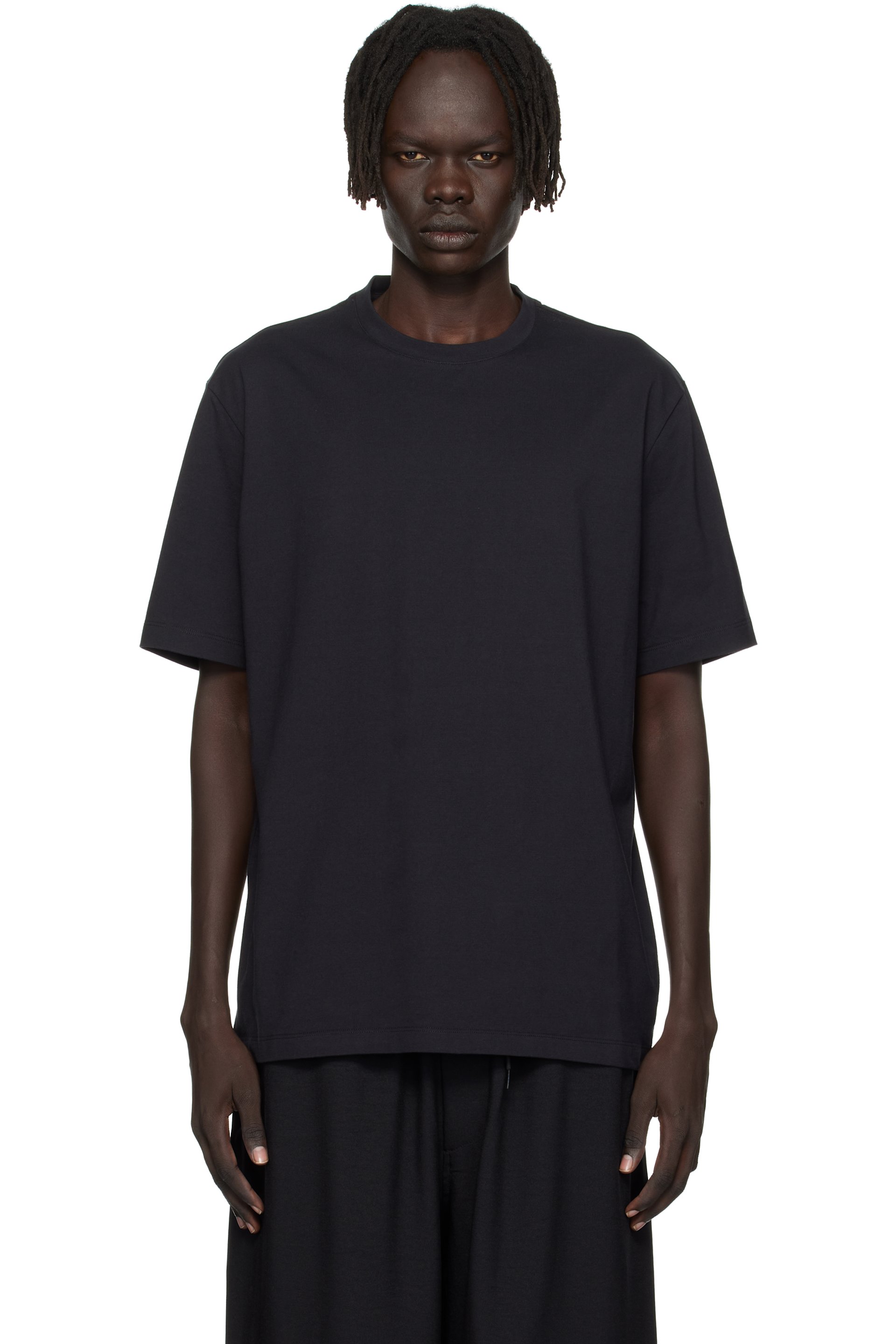 Y-3 - Black Short Sleeve T-shirt