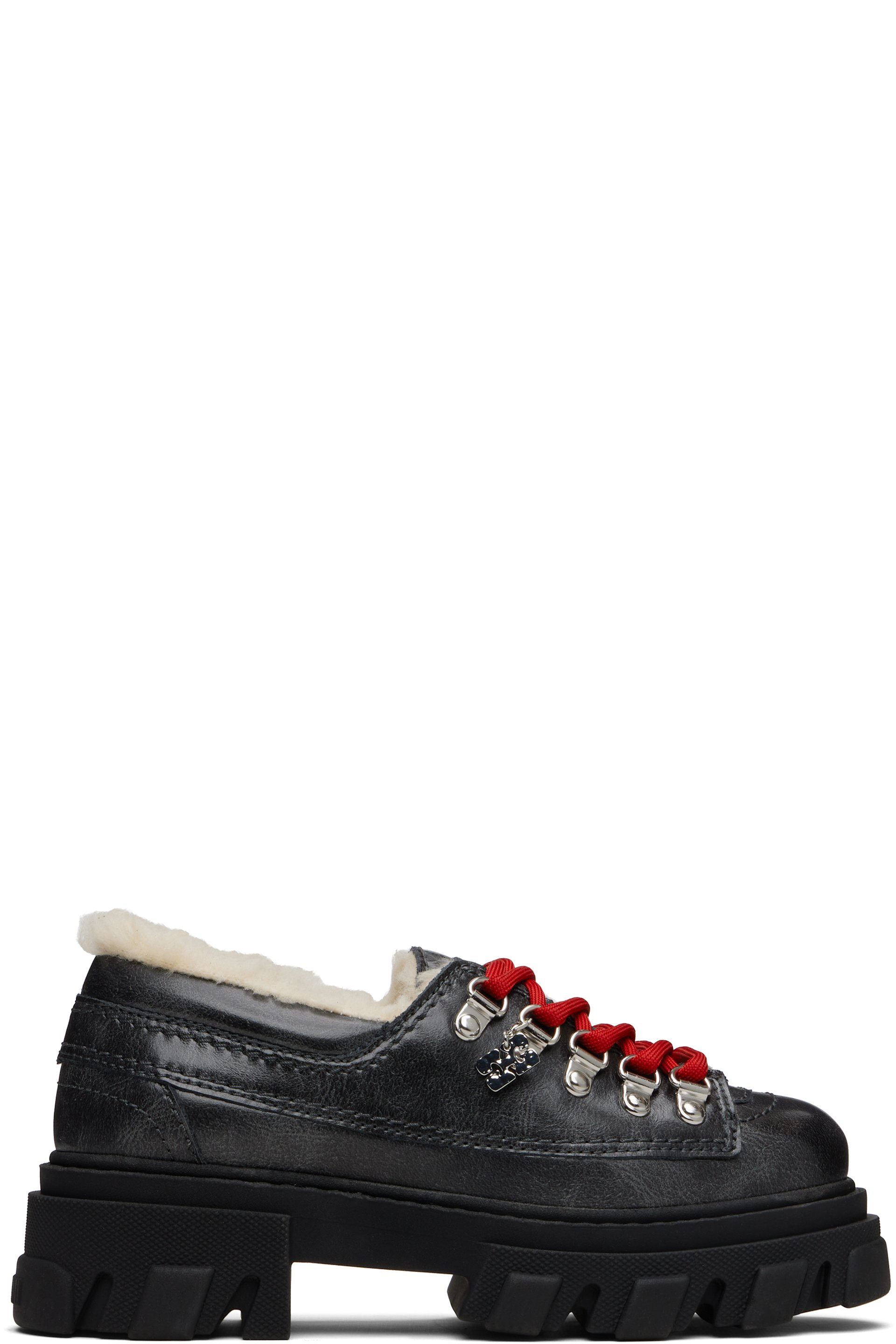 GANNI - Derbys noirs à crampons