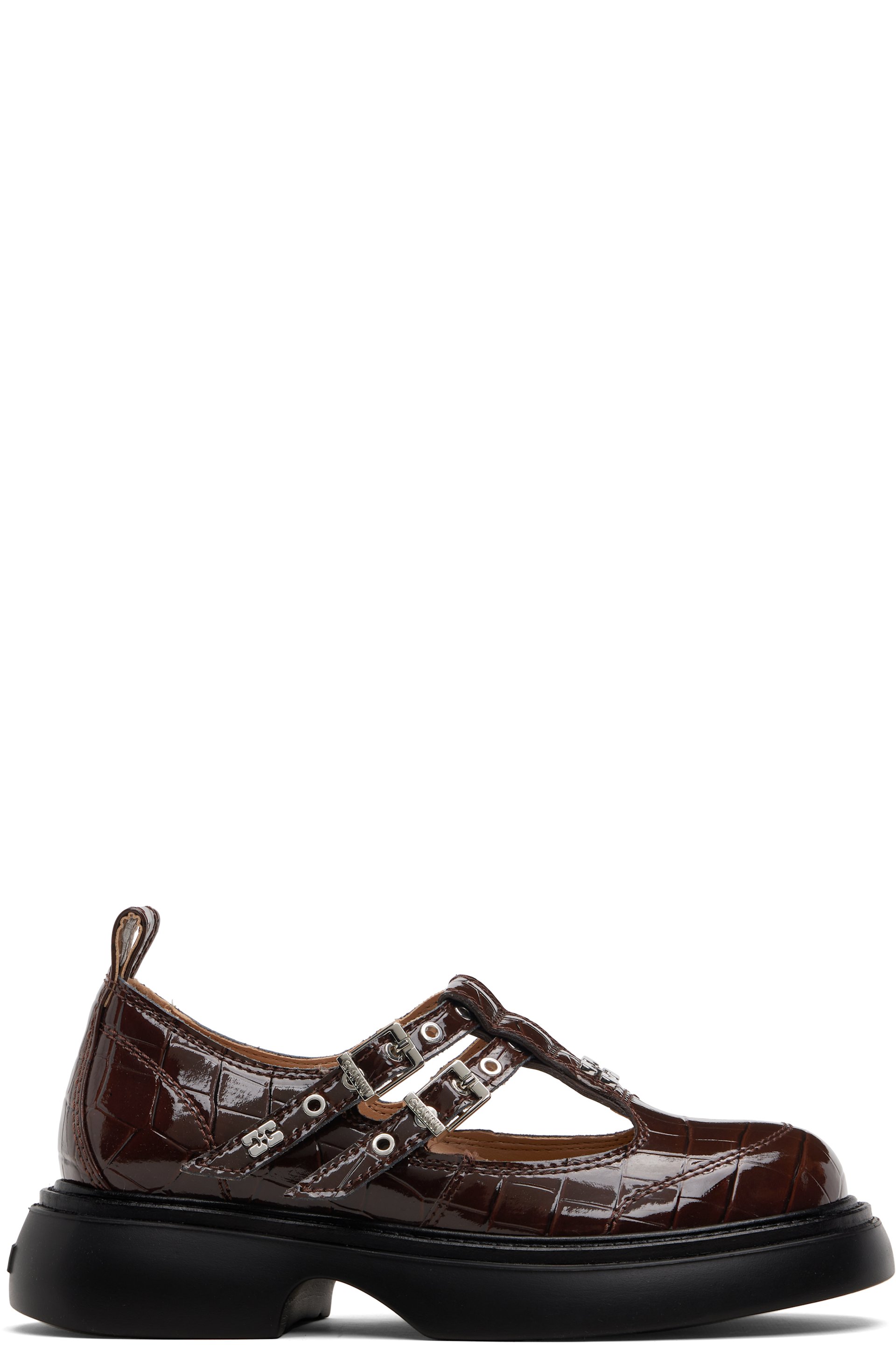 GANNI - Flâneurs de style Charles IX Everyday Butterfly bruns