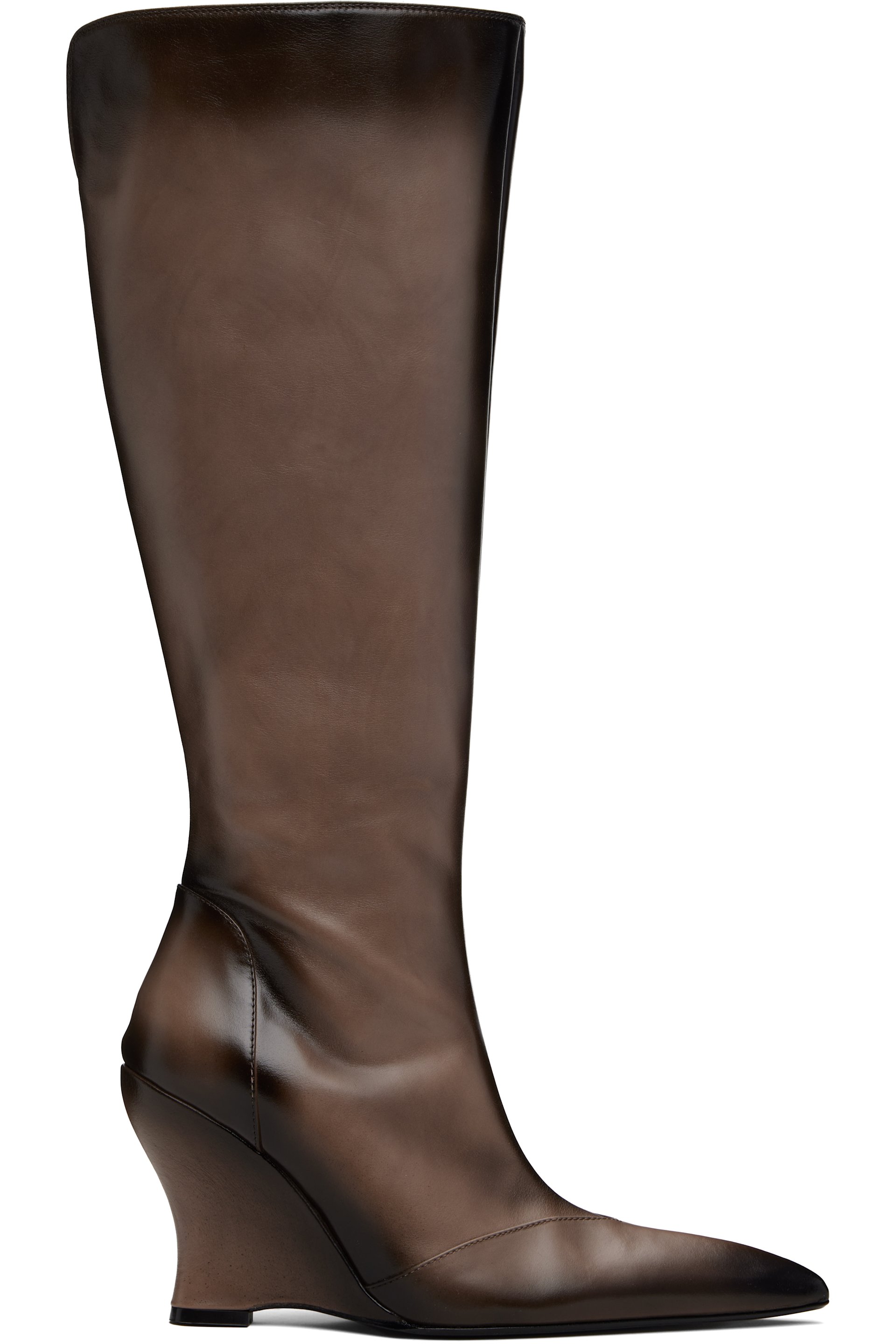 KNWLS - Gray Sabaton Tall Boots